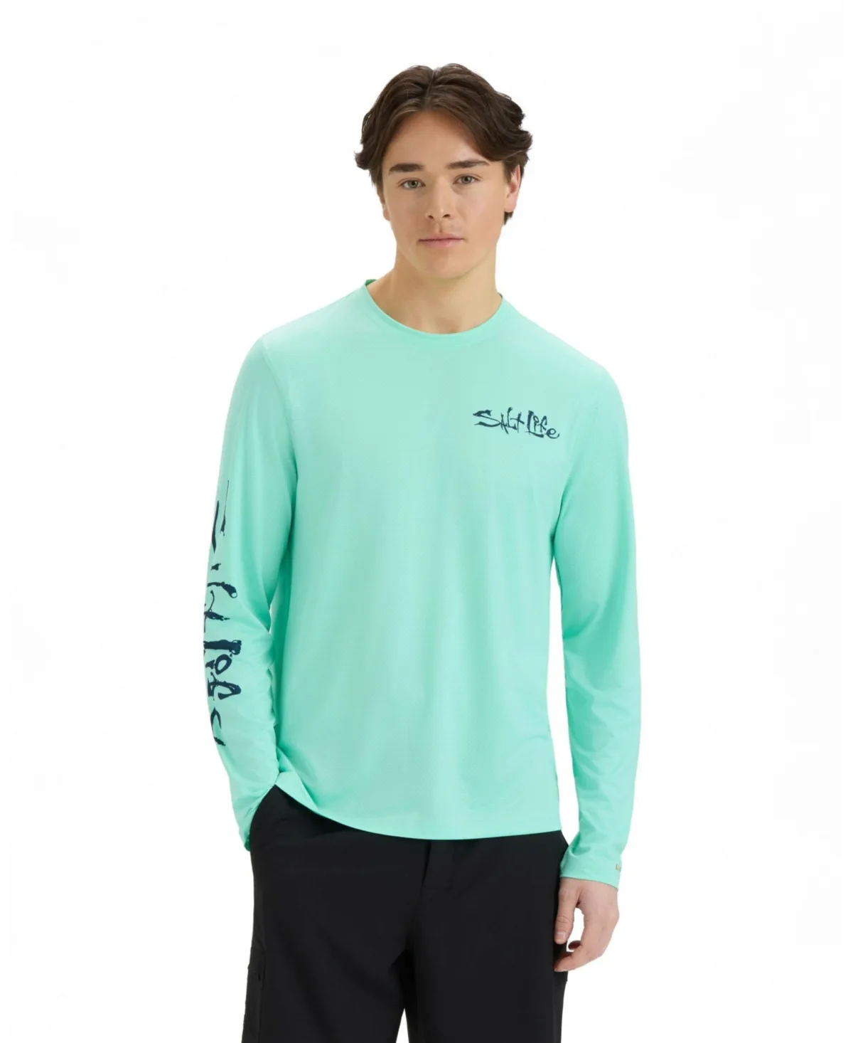 Salt Water Perforated Tee - Glass by Salt Life