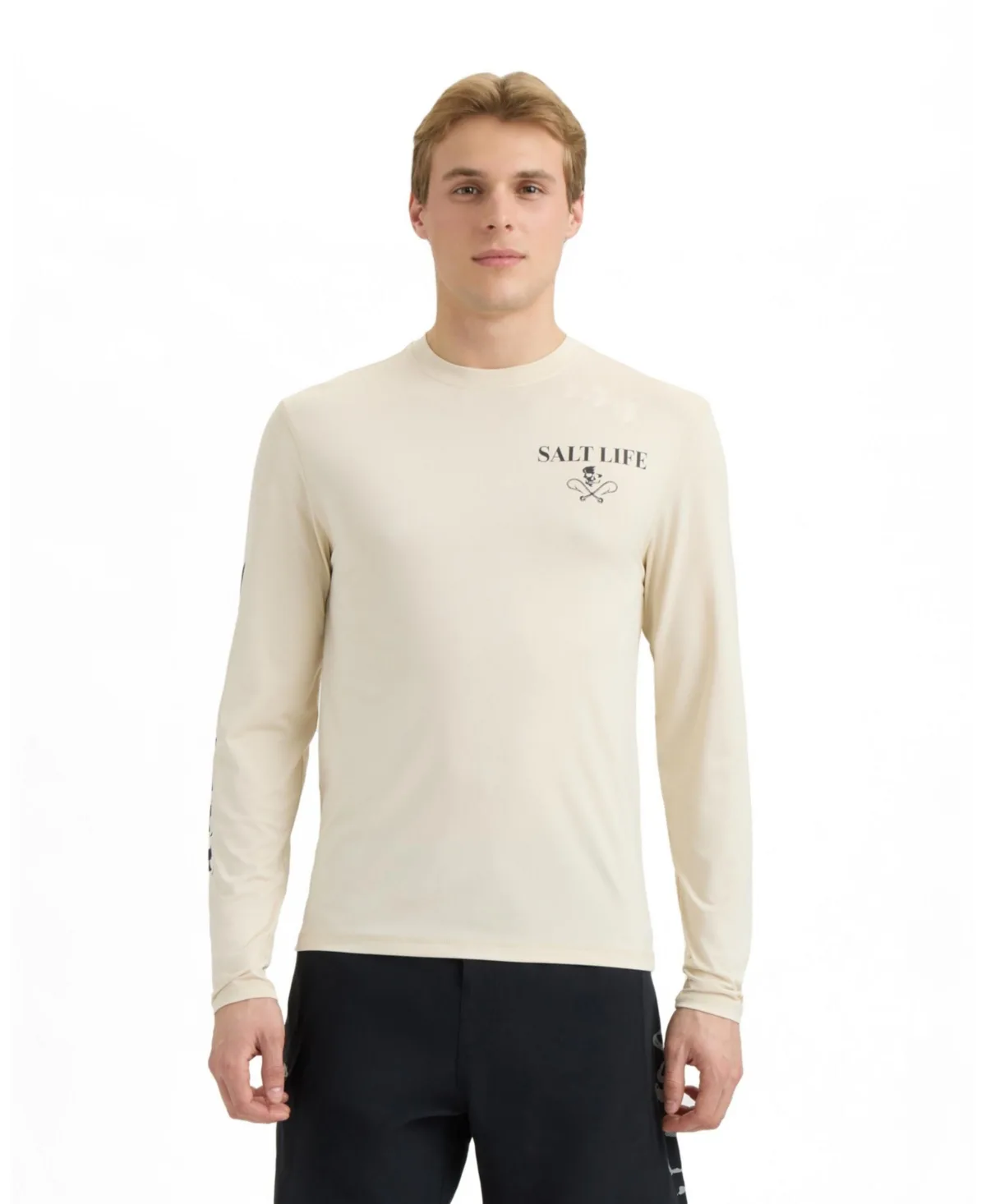 Boneyard Long-Sleeve Graphic Crewneck T-Shirt by Salt Life
