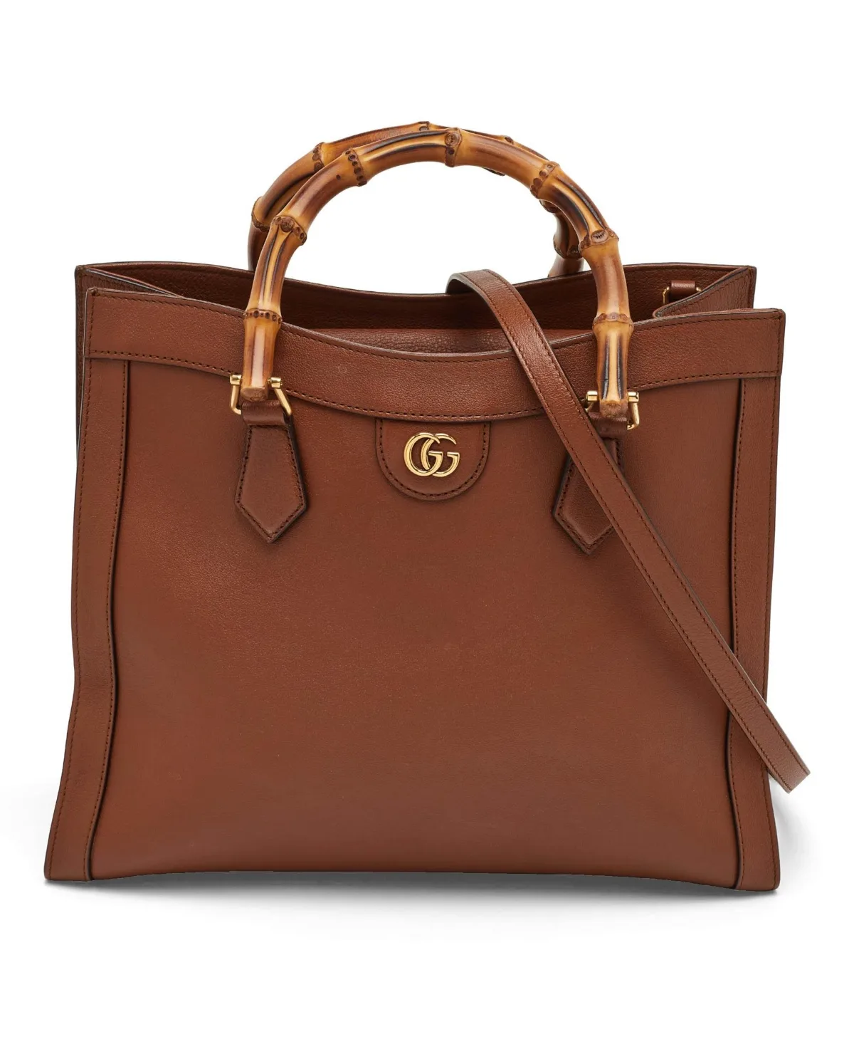 Pre-Owned Bree Gg Canvas and Leather Crossbody Bag by Gucci
