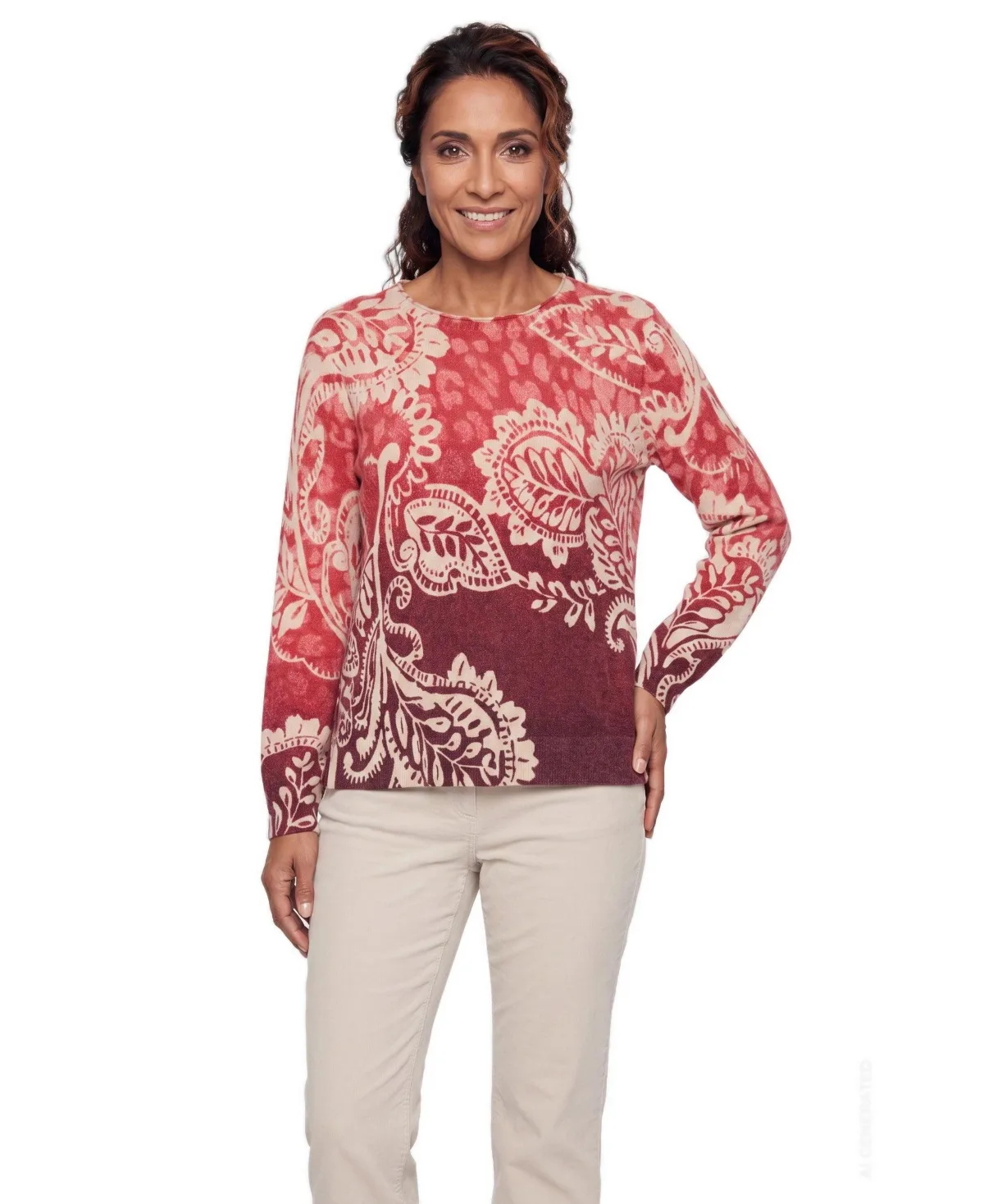 Paisley Sweater by Olsen