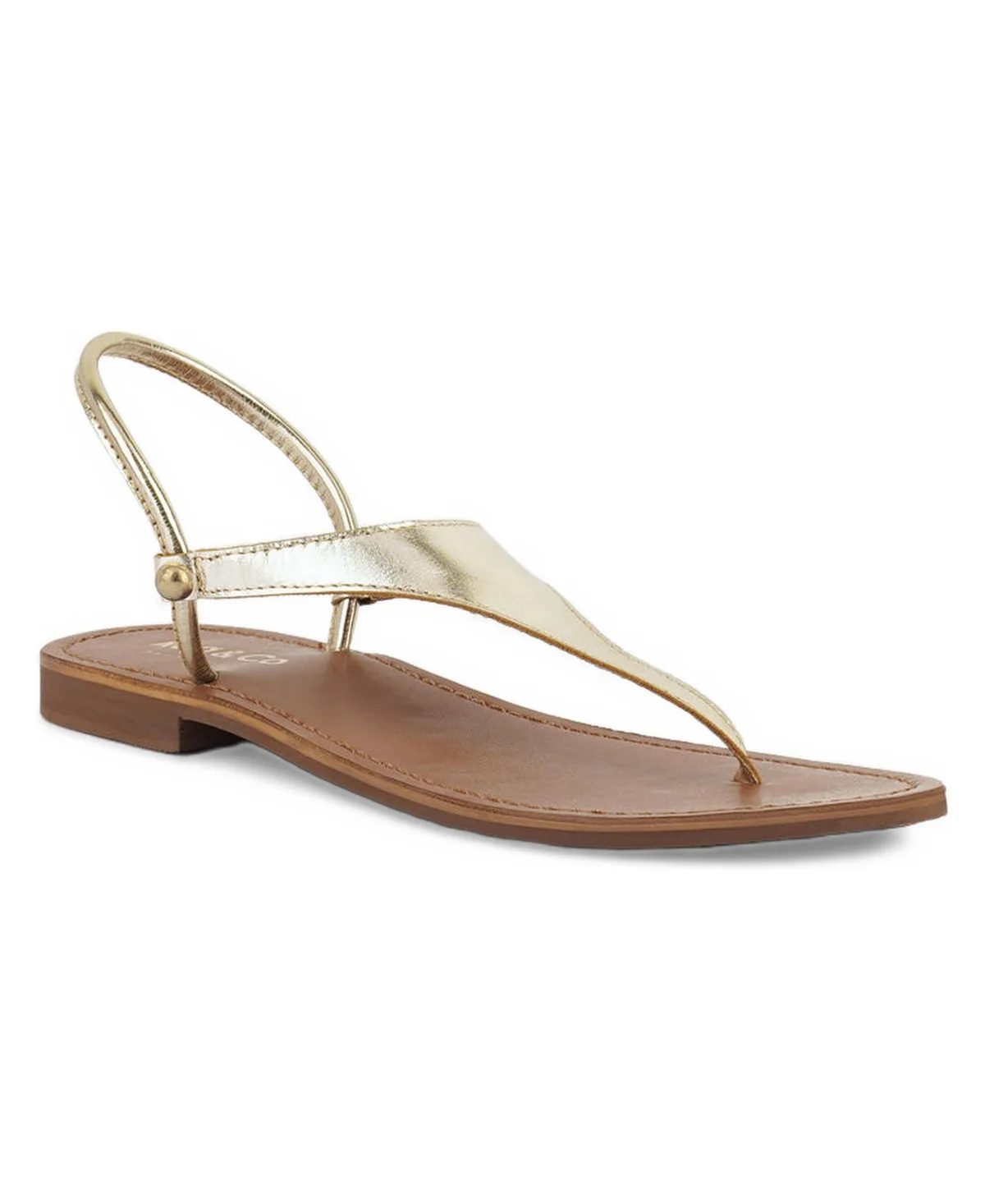 Madeline Flat Thong Sandals by Rag & Co