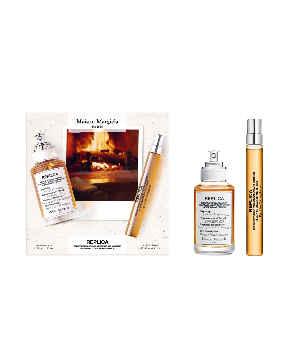 2-Piece Replica by the Fireplace Gift Set by Maison Margiela