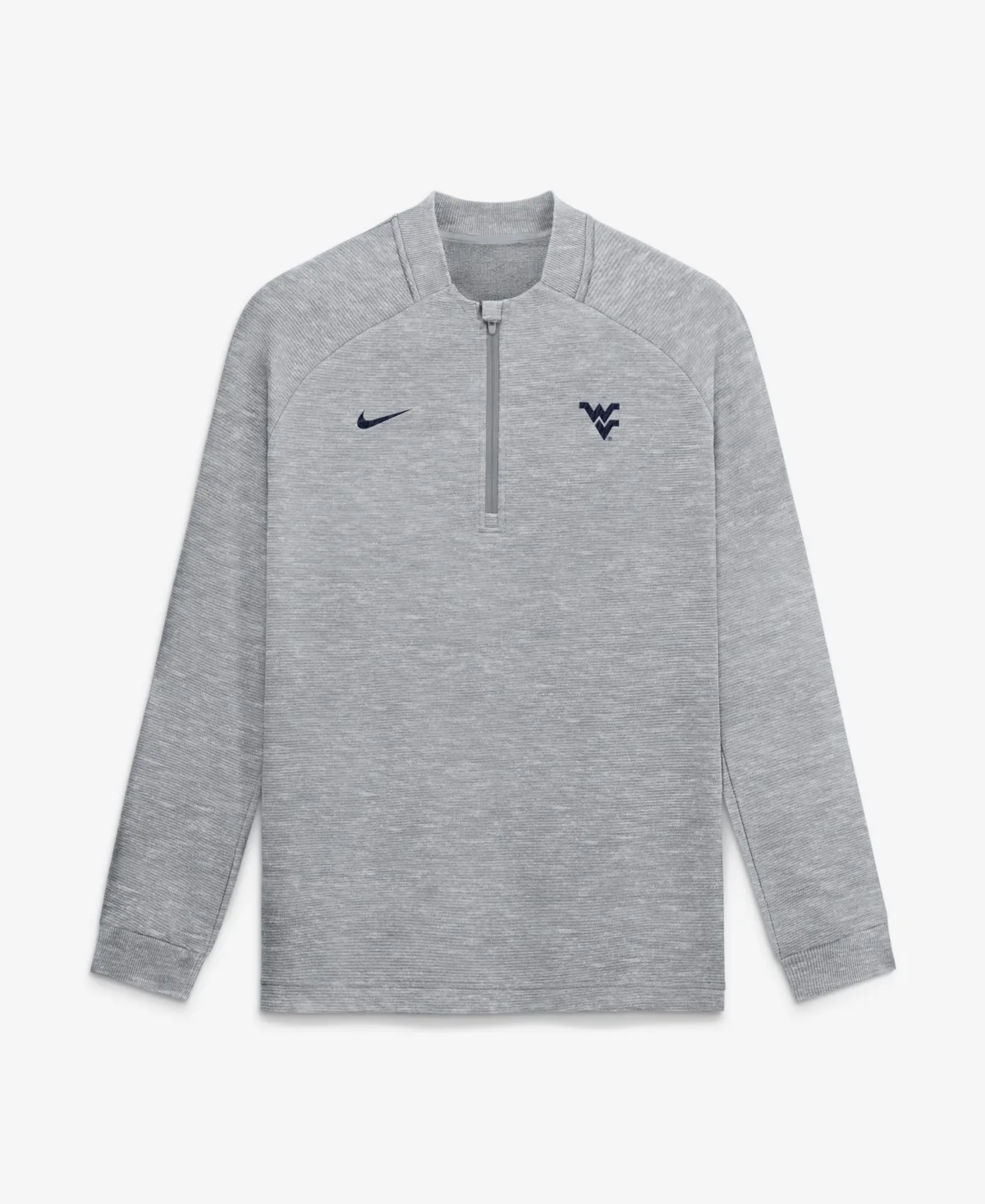 West Virginia Mountaineers Par Raglan Tri-Blend Therma-Fit Half-Zip Pullover by Nike