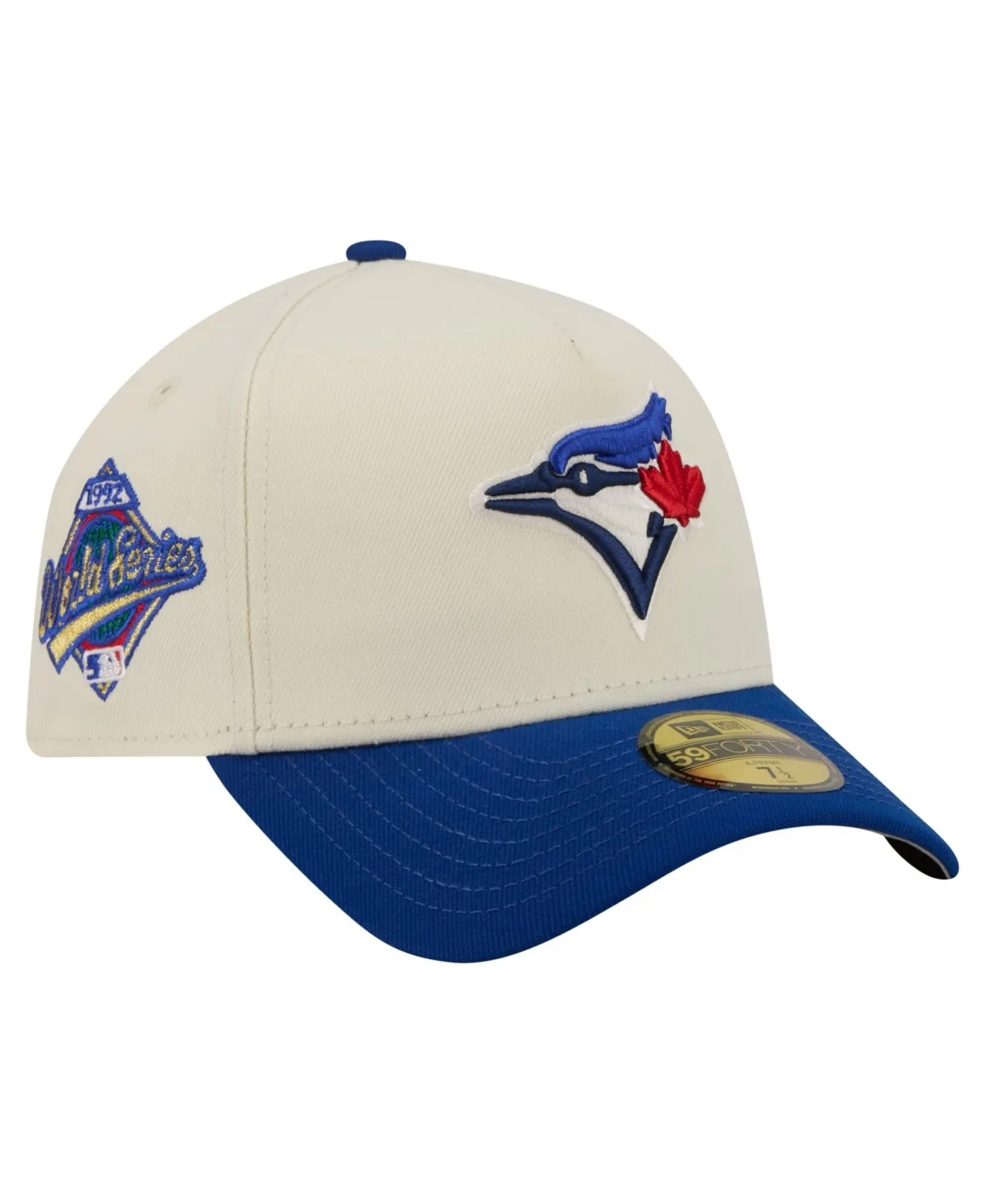 Toronto Blue Jays Chrome A-Frame 59FORTY Fitted Hat by New Era