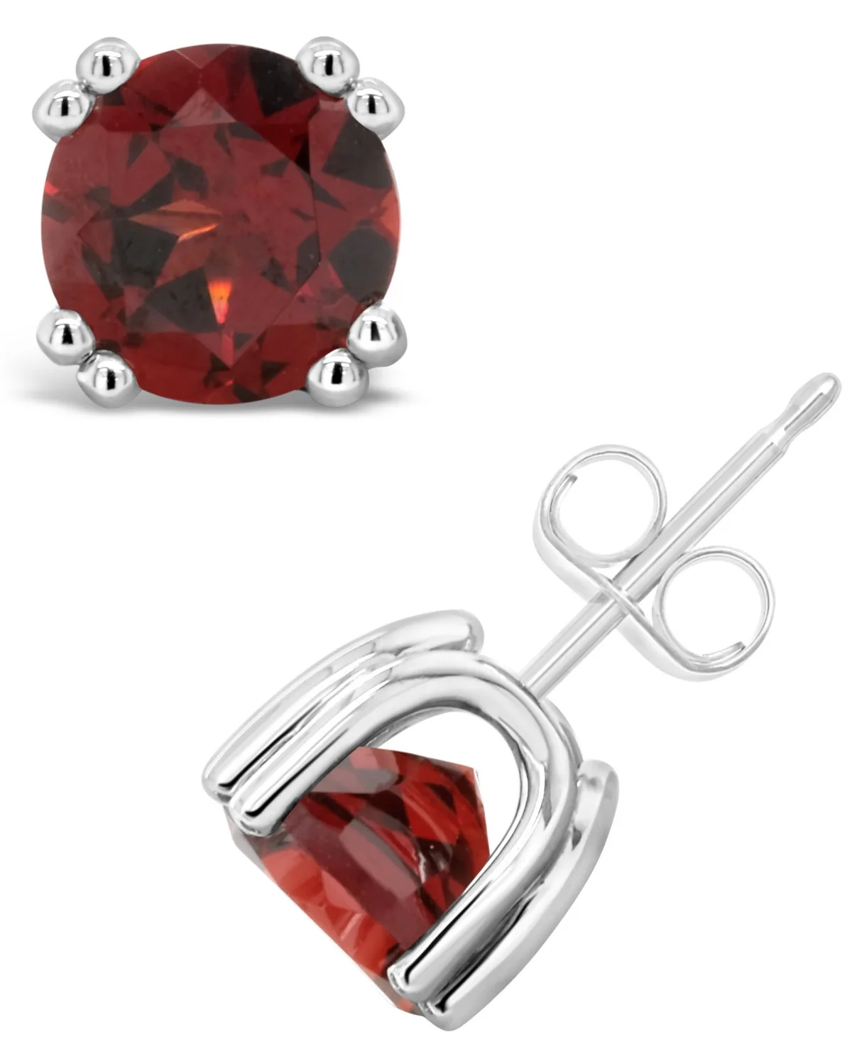Peridot (2-9/10 ct. t.w.) Stud Earrings in Sterling Silver by Macy's