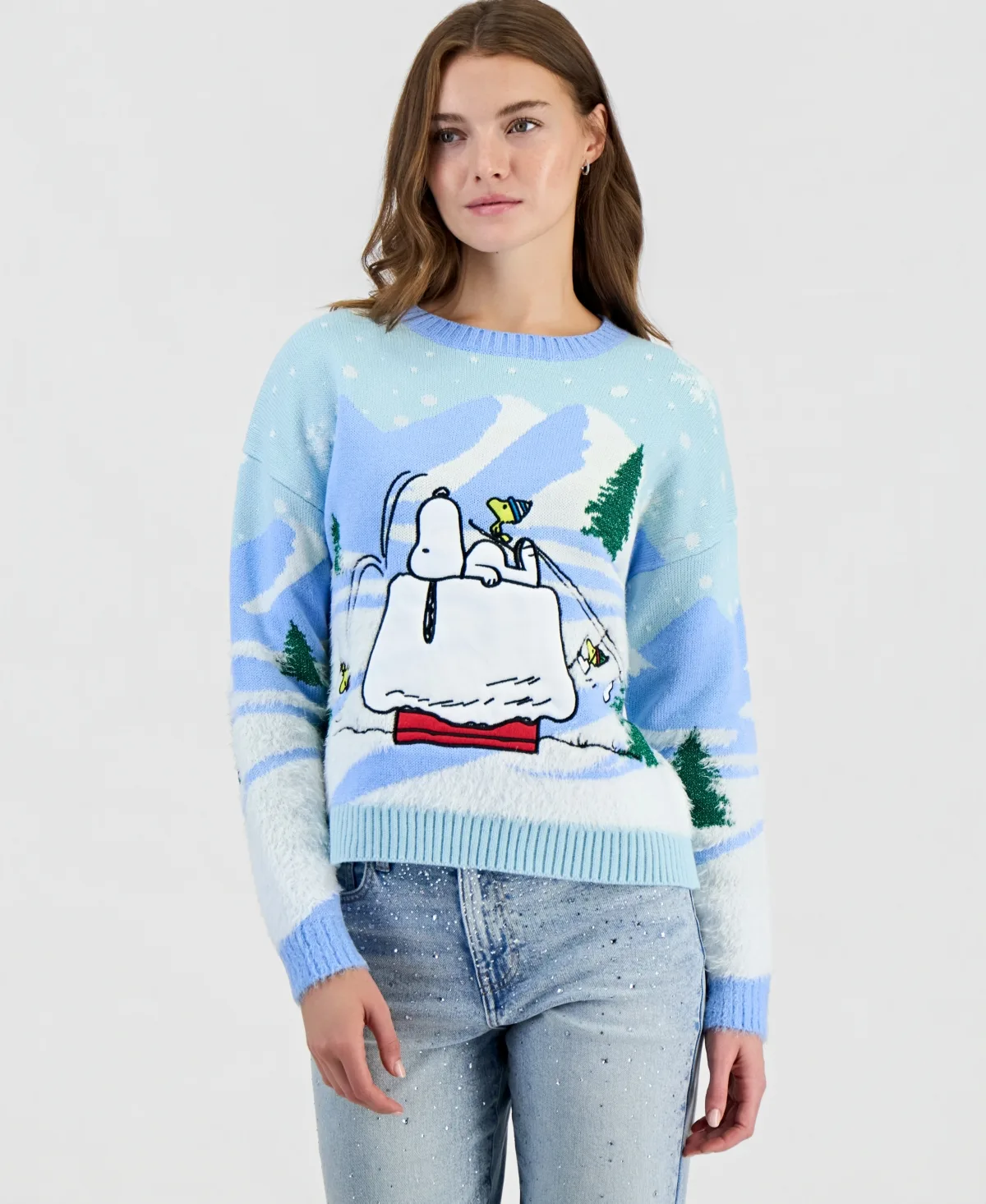 Snoopy House Christmas Sweater by Hooked Up by Iot