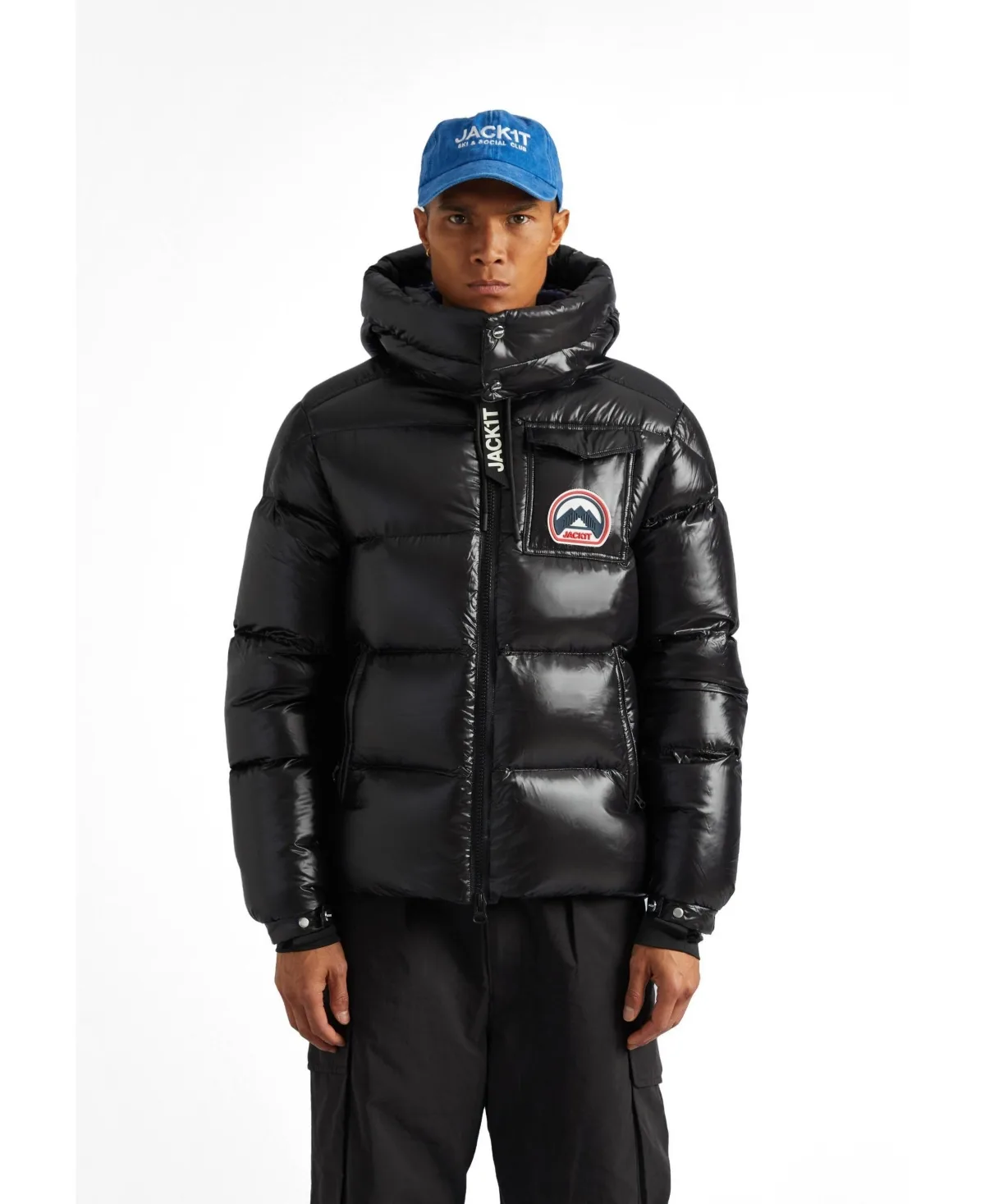 Quilted Hooded Puffer Jacket by Jack1t