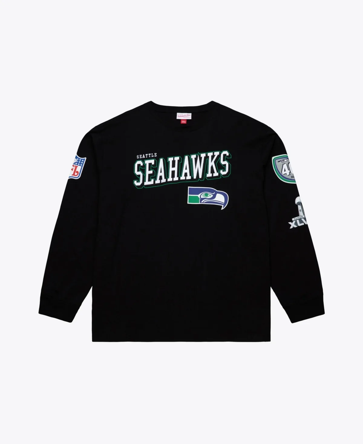 Seattle Seahawks Training Camp Long-Sleeve T-Shirt by Mitchell & Ness
