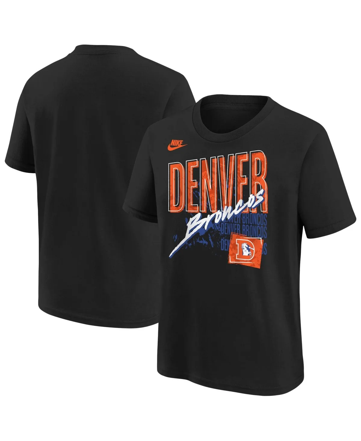 Denver Broncos Graphic Throwback T-Shirt by Nike
