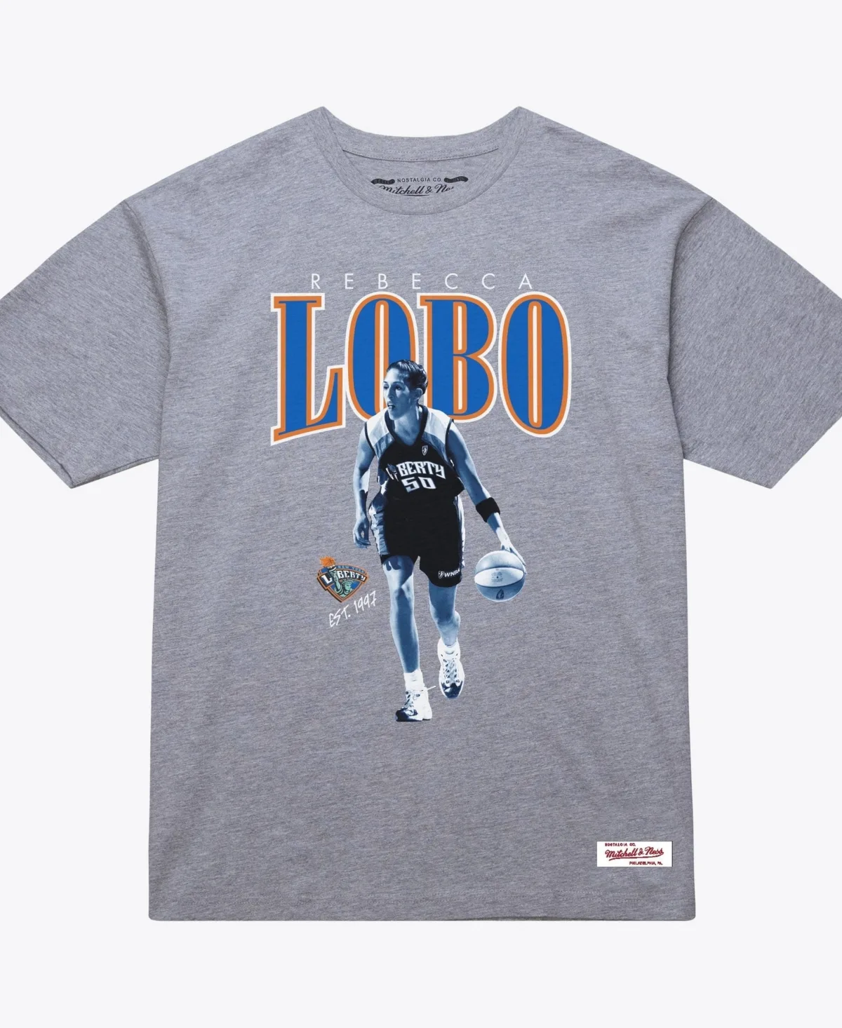 Rebecca Lobo New York Liberty Player Boyfriend Court Origins T-Shirt