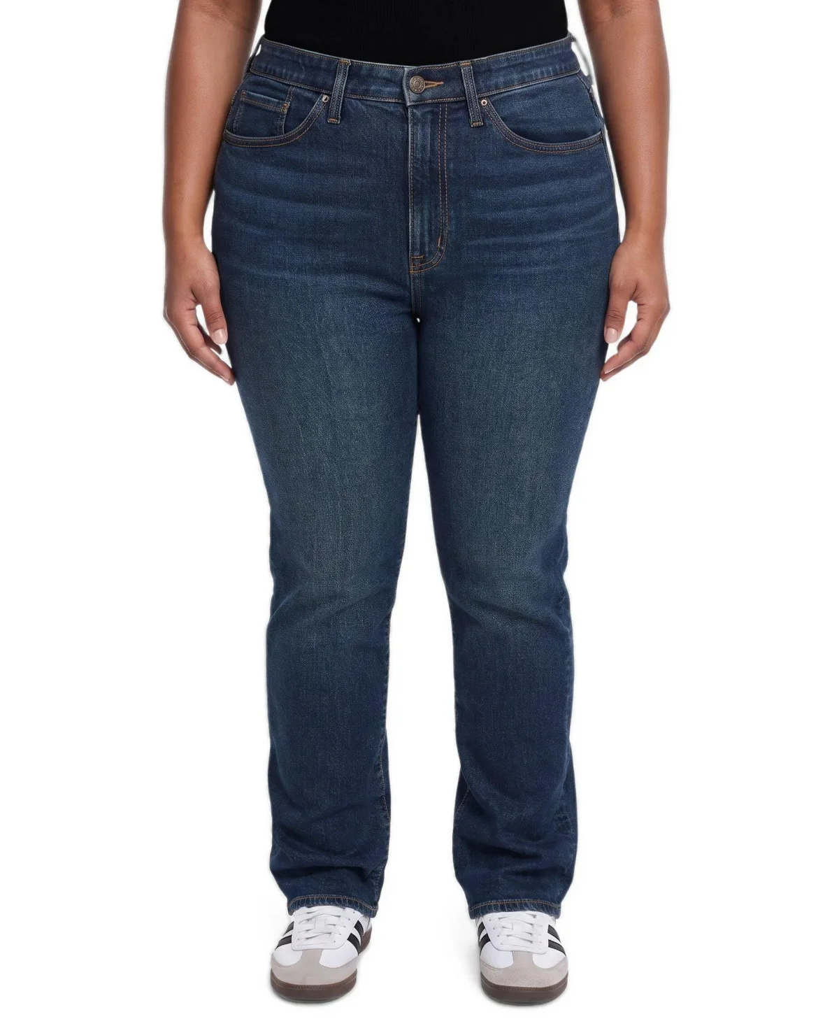 High-Rise Straight-Leg Jeans by Torrid