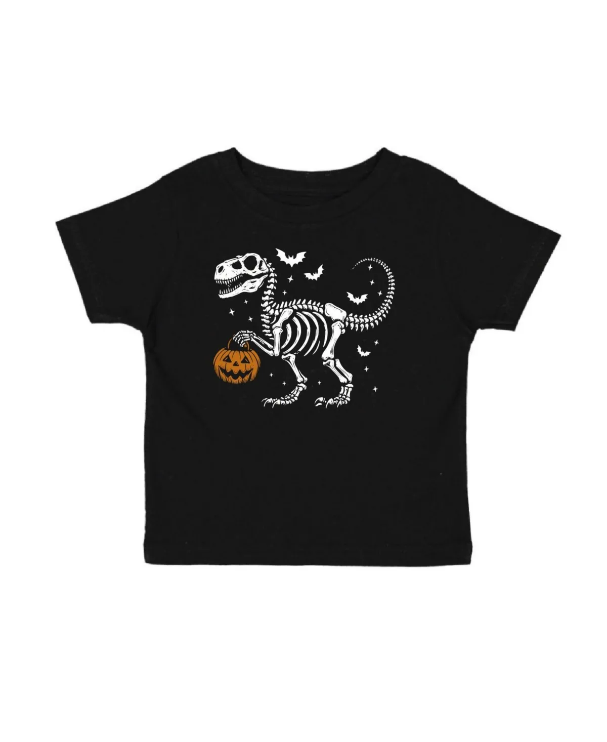 Dinosaur Skeleton Halloween T-Shirt by Sweet Wink