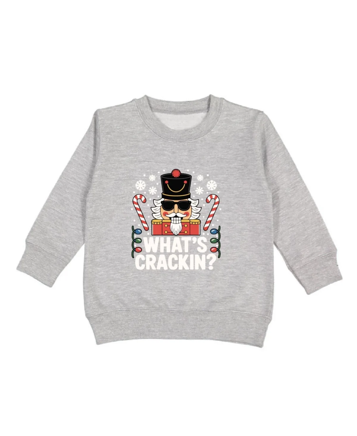 Whats Crackin Christmas Sweatshirt by Sweet Wink