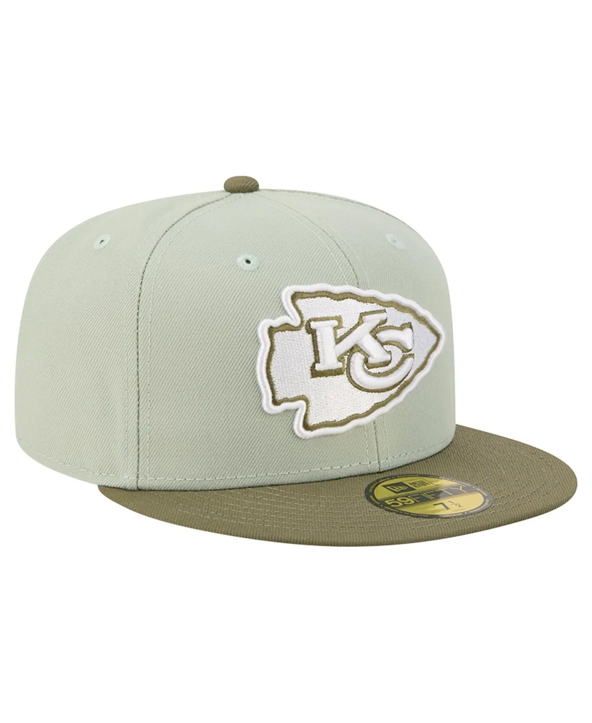 Kansas City Chiefs 59FIFTY Fitted Flat-Bill Baseball Cap