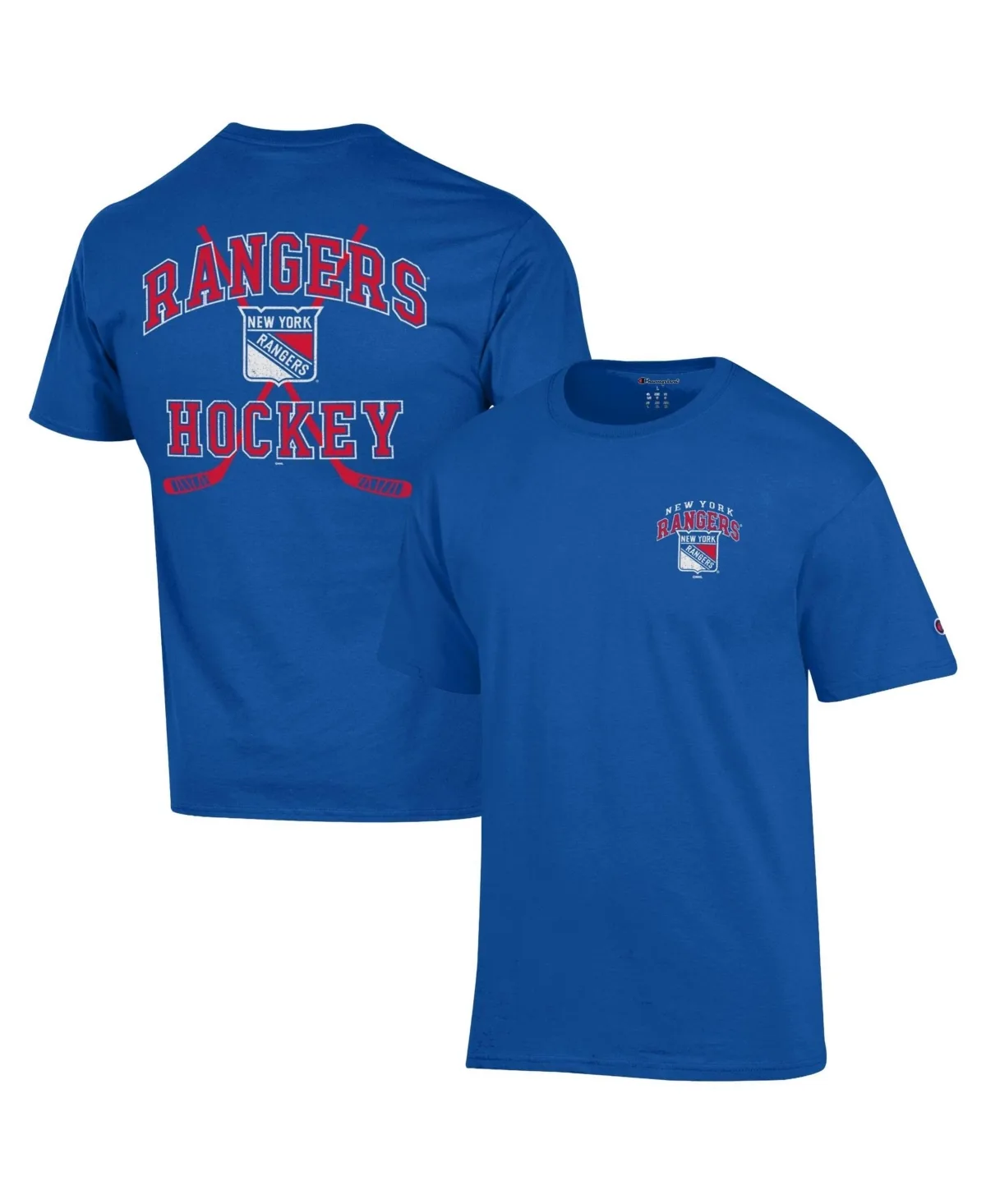 New York Rangers Stick with It Graphic T-Shirt by Champion