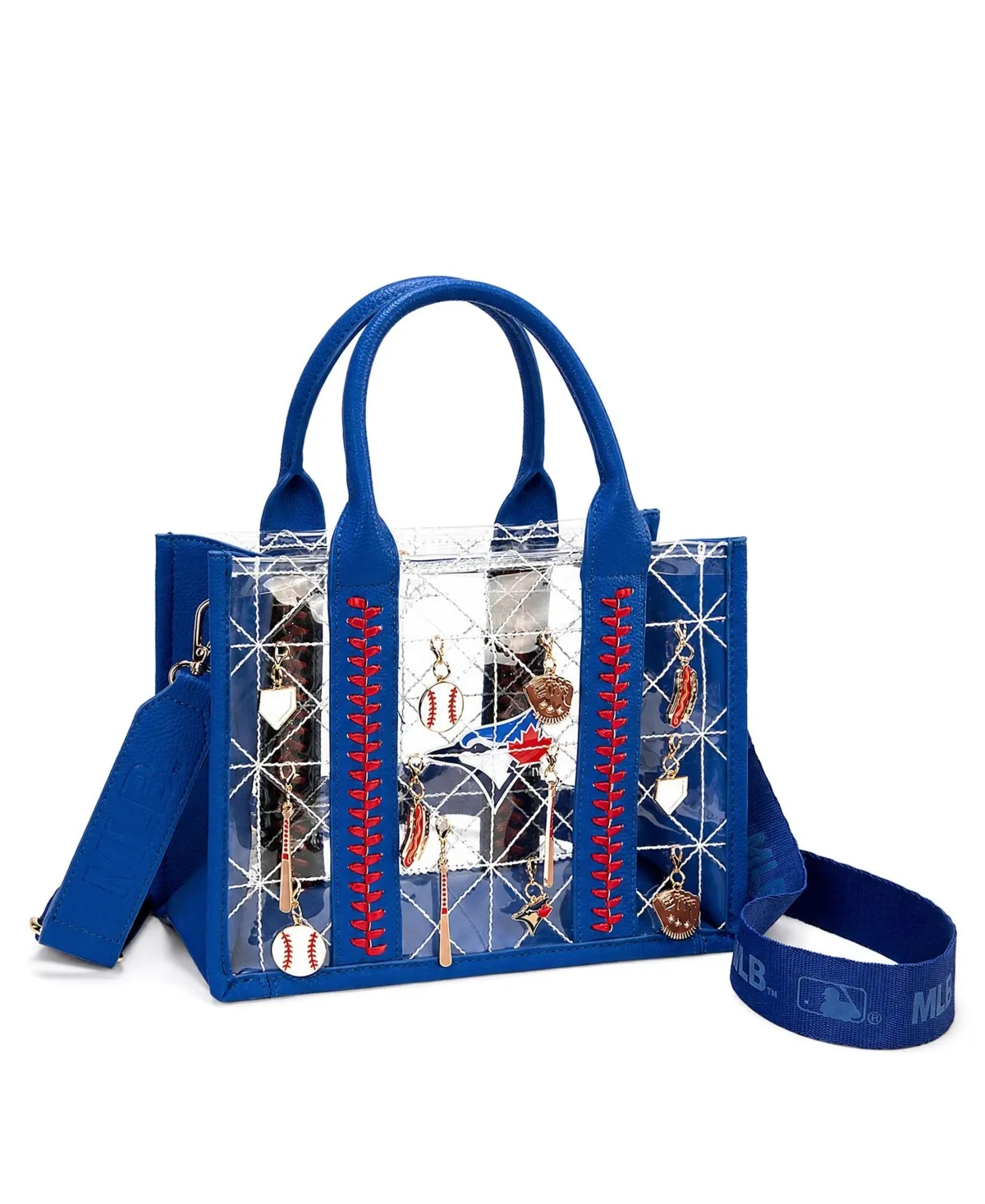 Toronto Blue Jays Crossbody Small Faux Leather Tote by Montana West