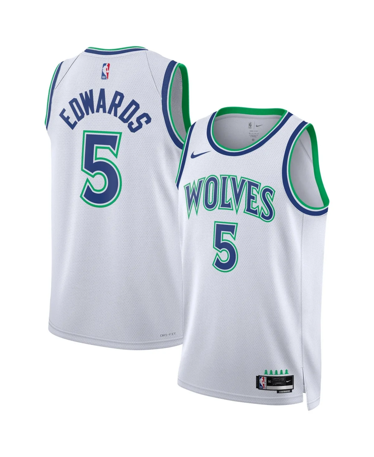 Anthony Edwards Minnesota Timberwolves Swingman Association Edition Jersey by Nike