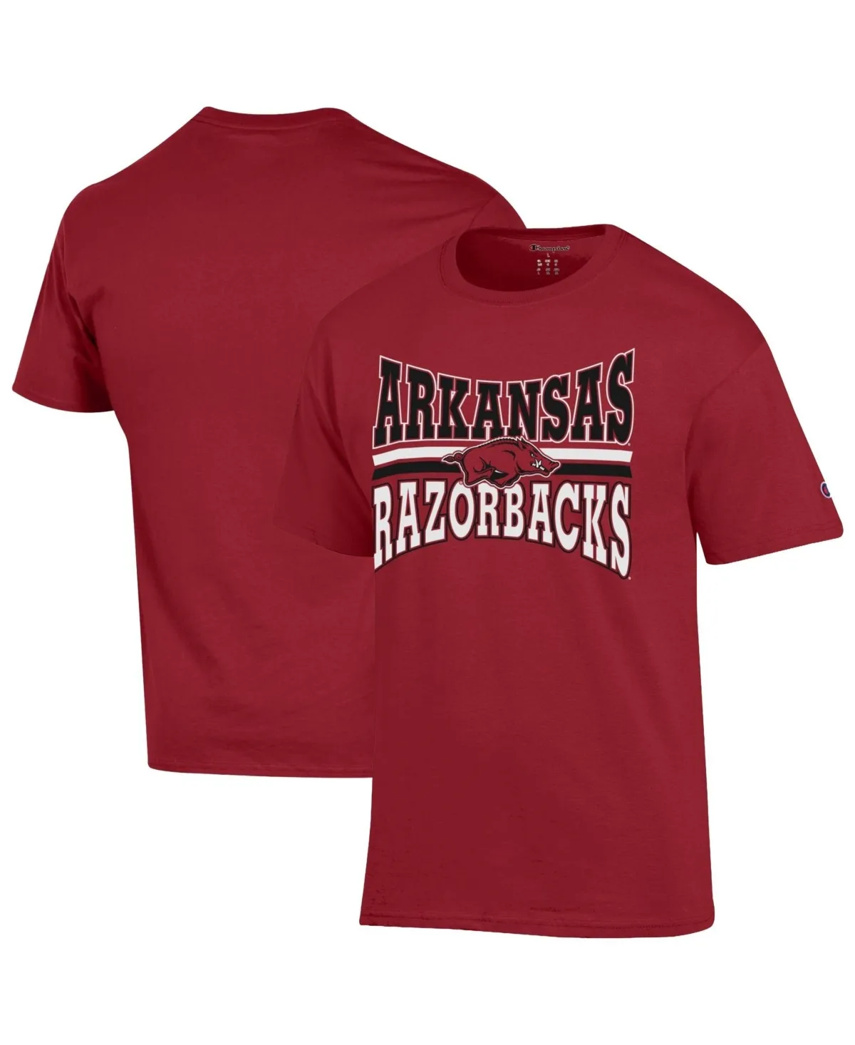 Arkansas Razorbacks Zoom Graphic Crewneck T-Shirt by Champion