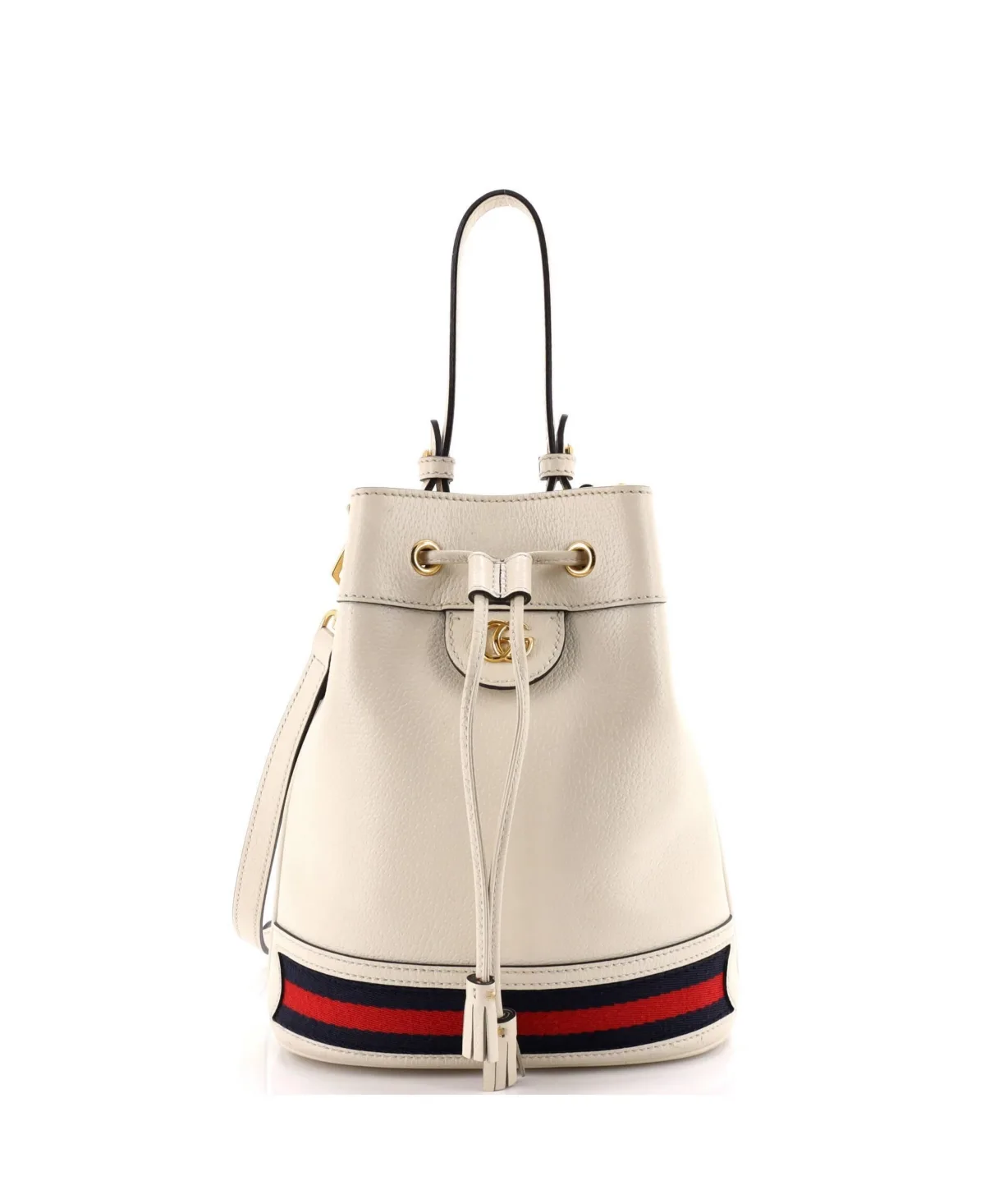 Pre-Owned Small Ophidia Bucket Bag Leather by Gucci