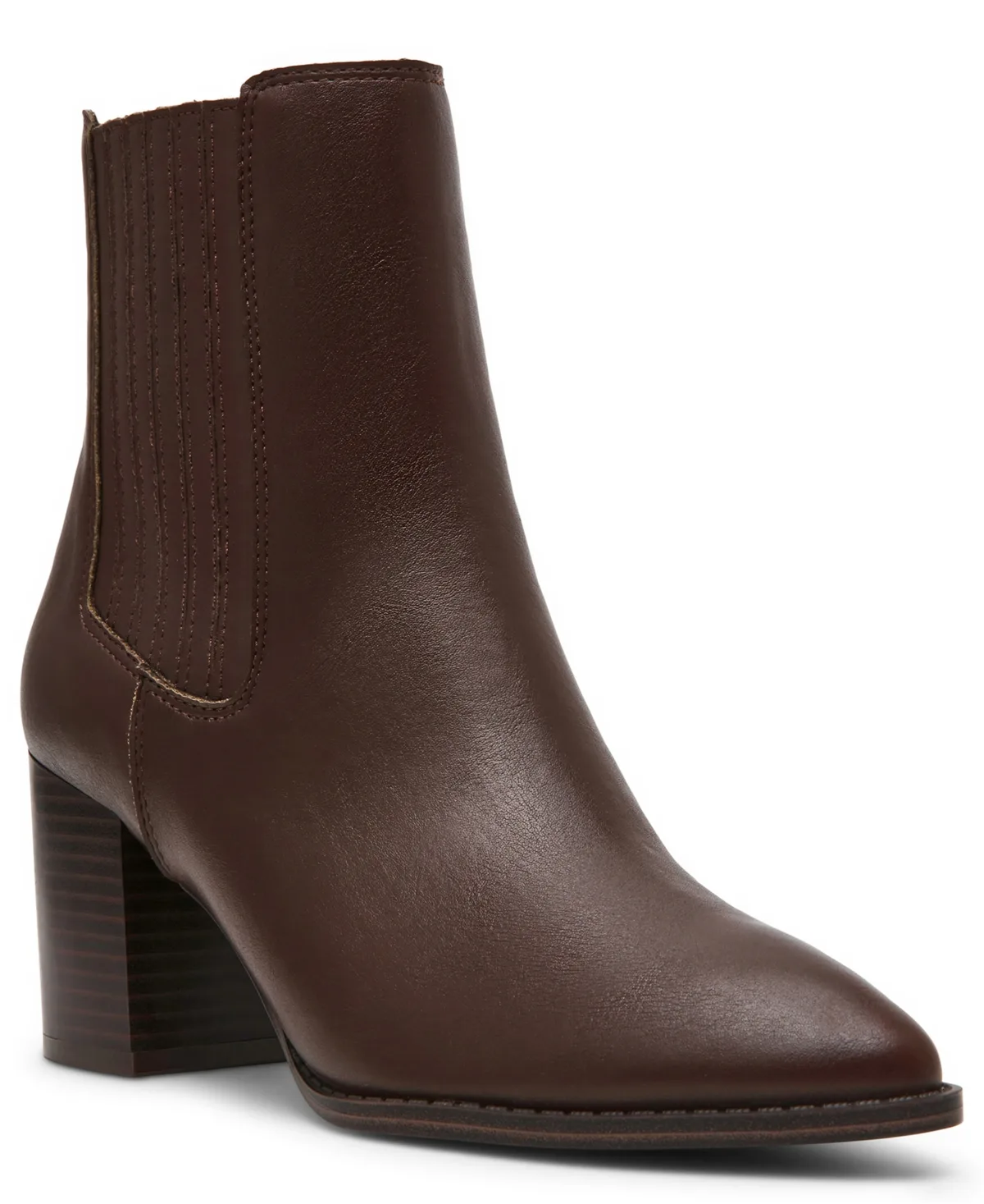 Veedah Gore Stacked Heel Booties by Dolce Vita