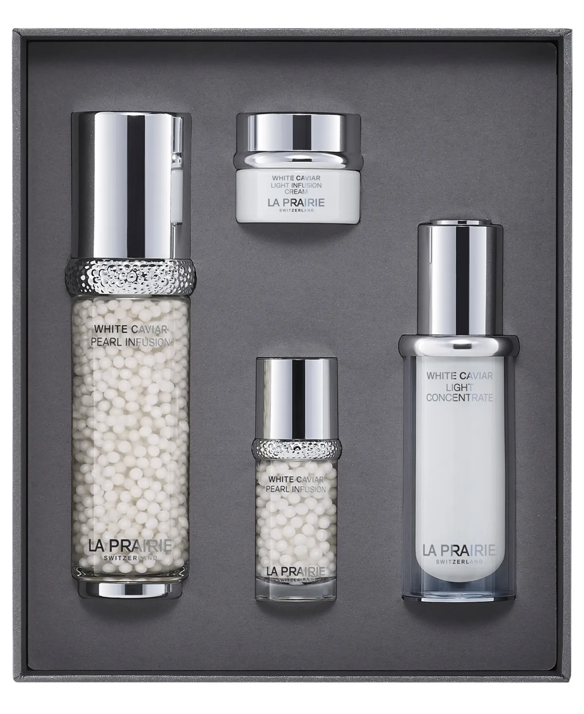 4-Piece White Caviar Brightening Indulgence Set by La Prairie