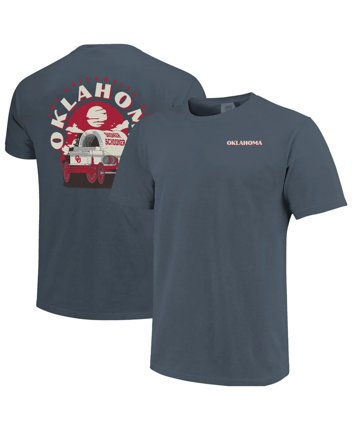 Oklahoma Team Statue Graphic Heavyweight T-Shirt by Image One