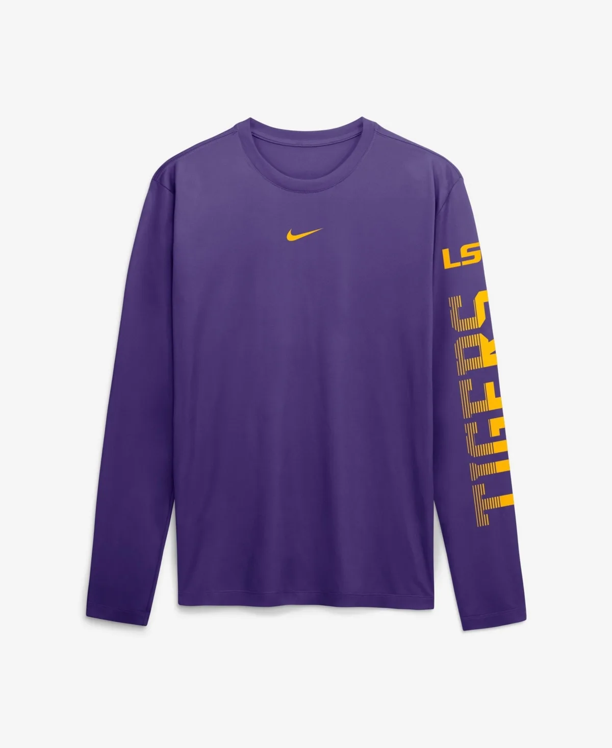 Lsu Tigers Primetime Logo Sleeve Legend Dri-Fit Long Sleeve T-Shirt