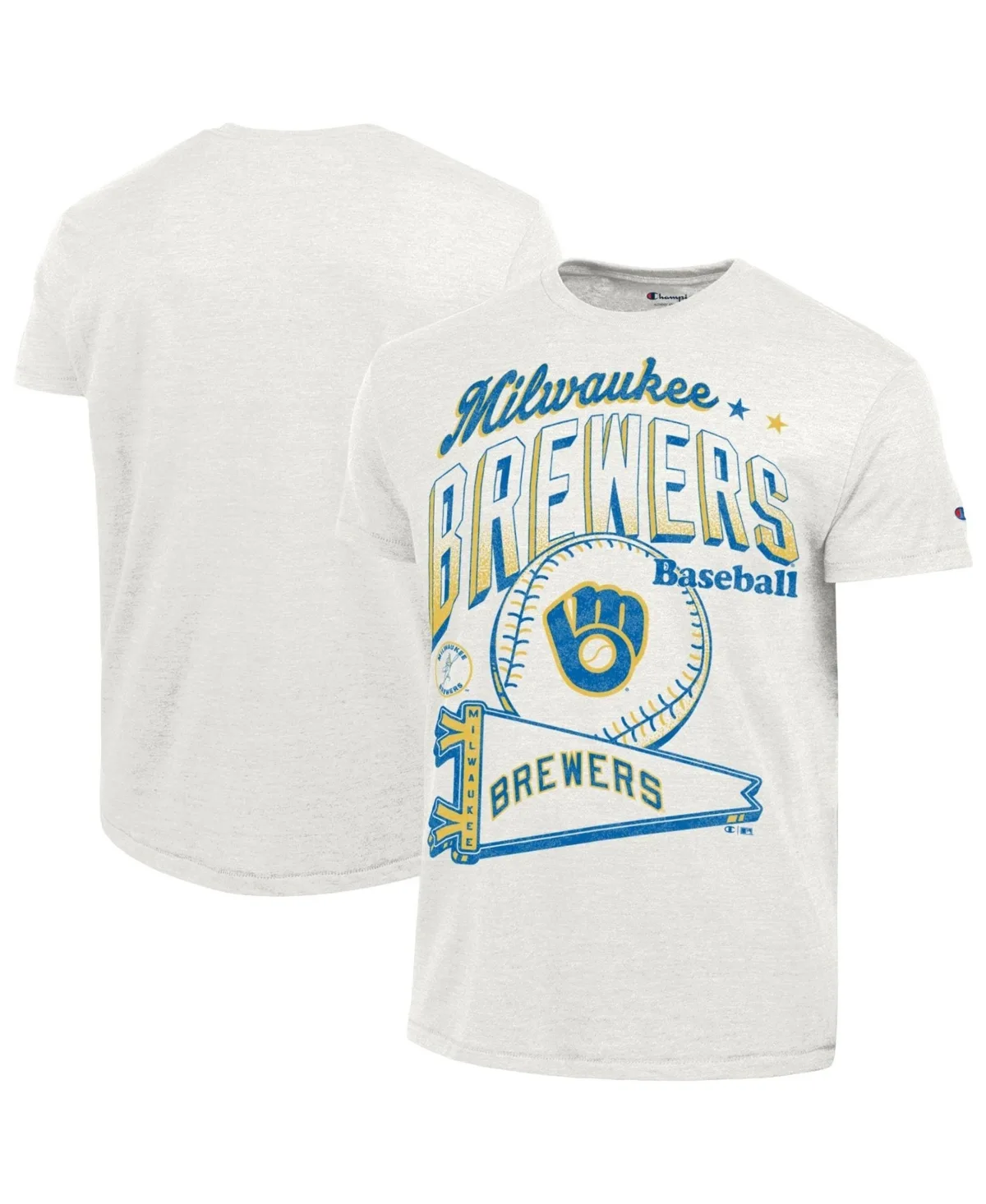 Milwaukee Brewers Winning Tradition Cooperstown Collection Tri-Blend T-Shirt by Champion