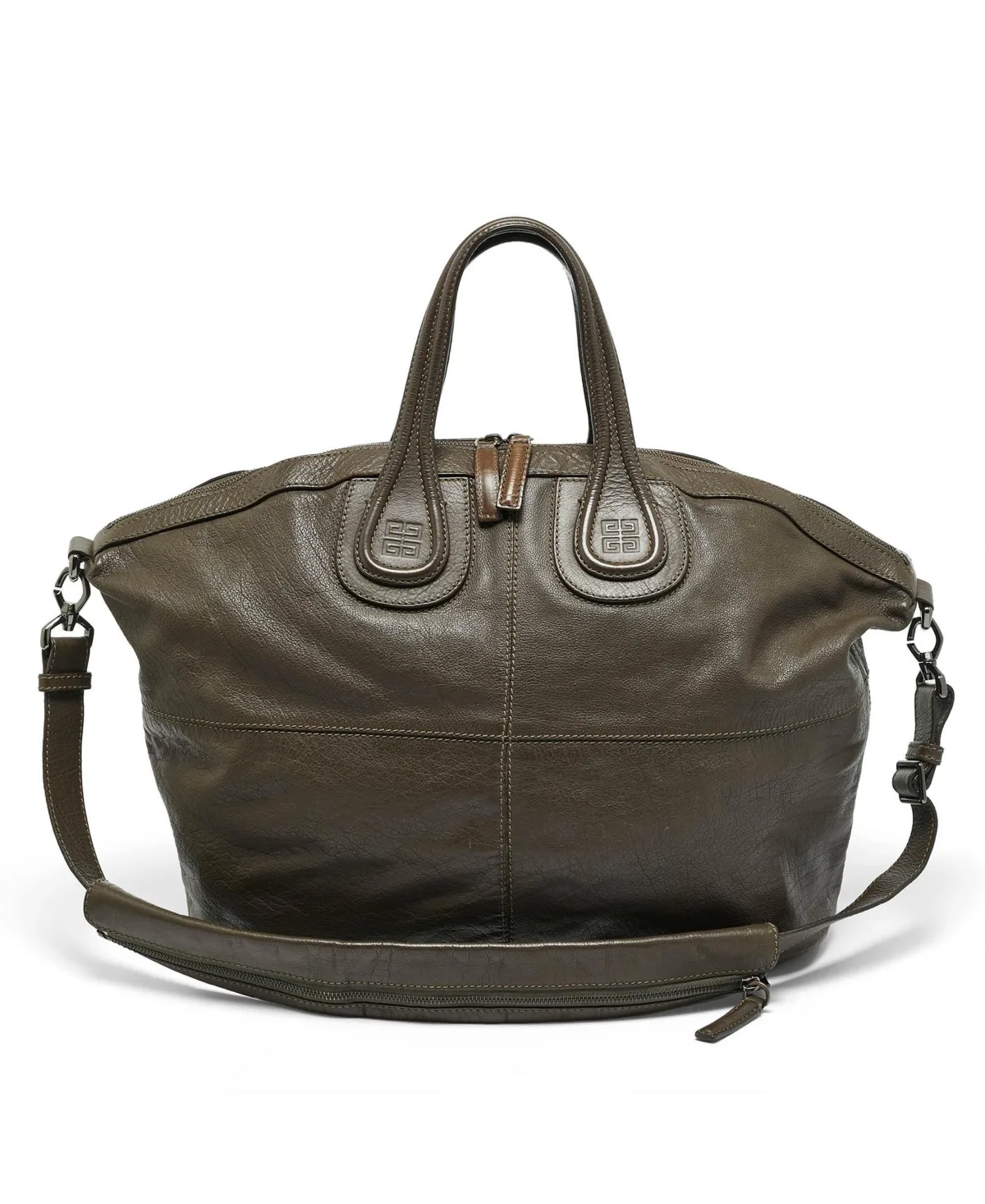 Pre-Owned Nightingale Large Leather Satchel by GIVENCHY