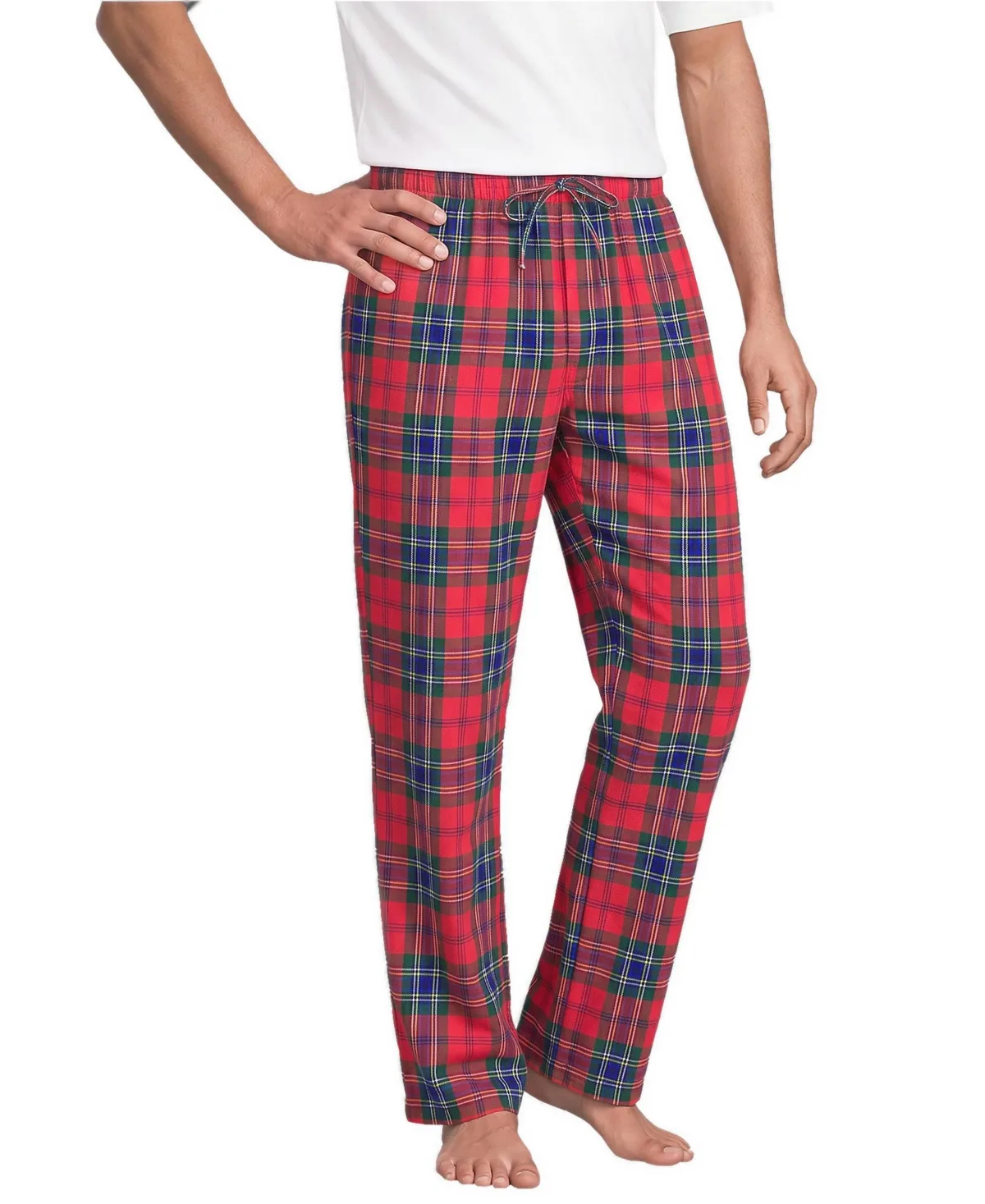 Relaxed-Fit Flannel Pajama Pants by Lands' End