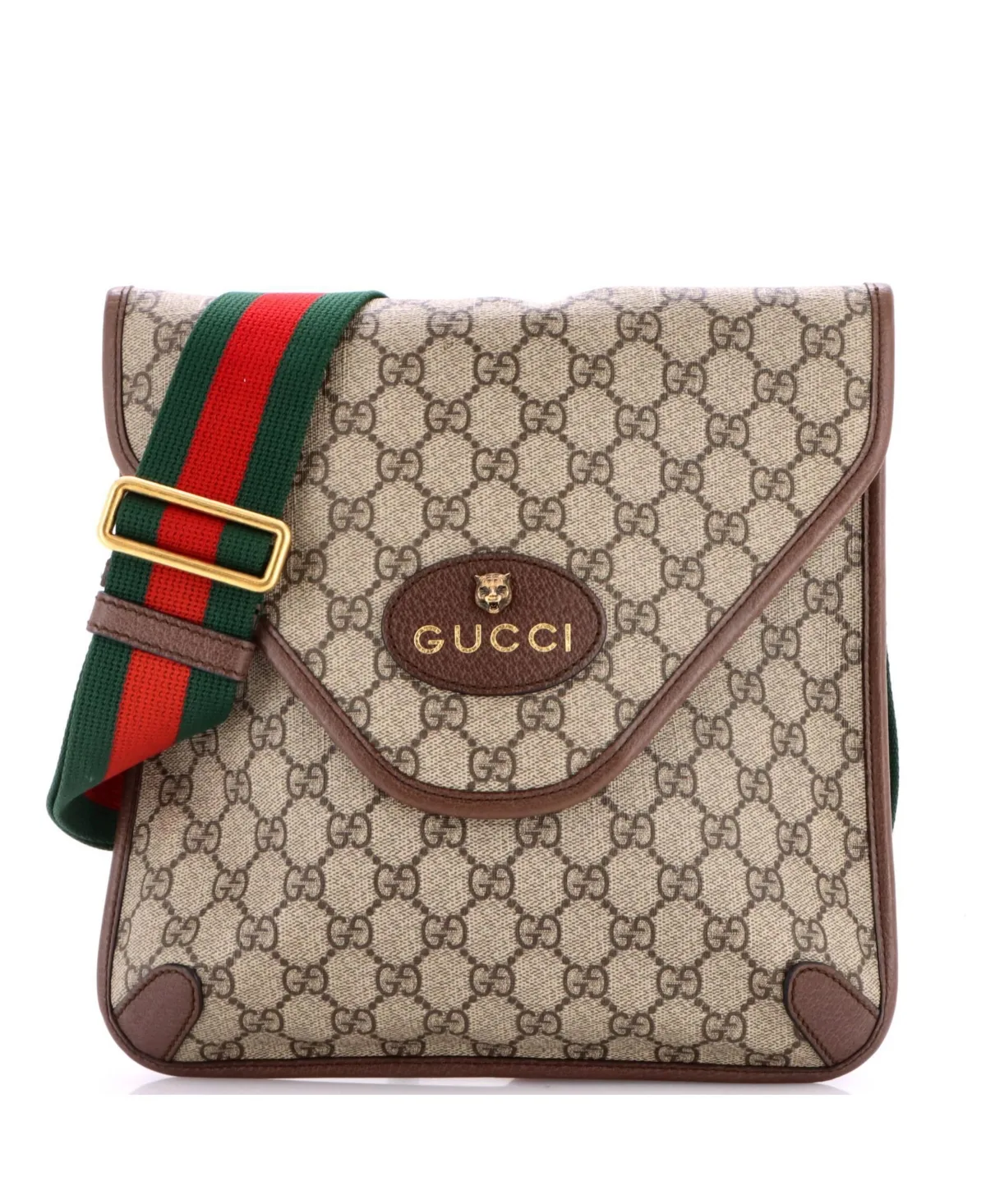Pre-Owned Medium Neo Vintage Envelope Messenger GG Coated Canvas by Gucci