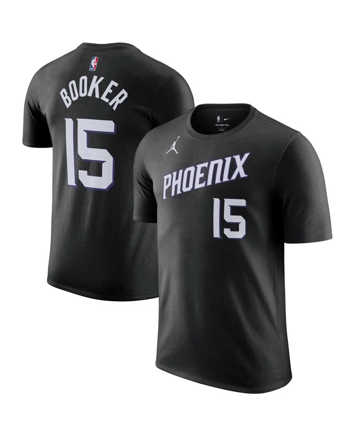 Devin Booker Phoenix Suns Name & Number T-Shirt - Statement Edition by Jordan