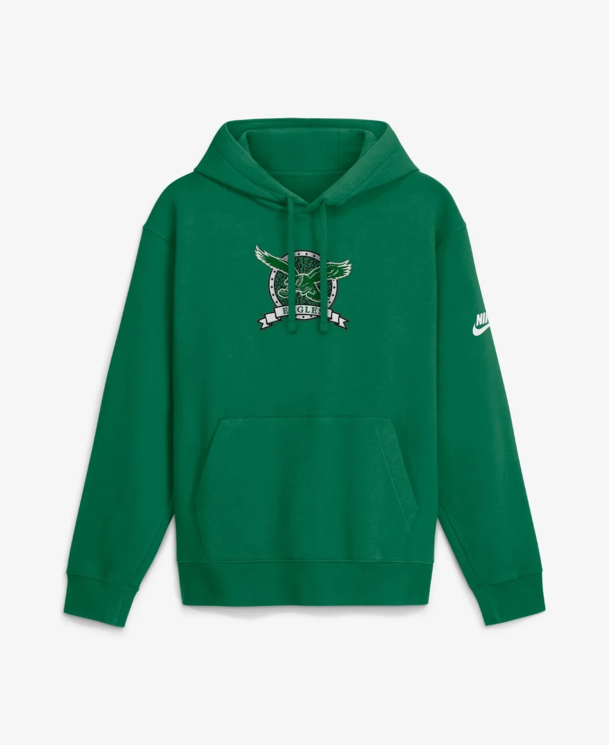 Philadelphia Eagles Short Pass Rewind Club Fleece Hoodie by Nike