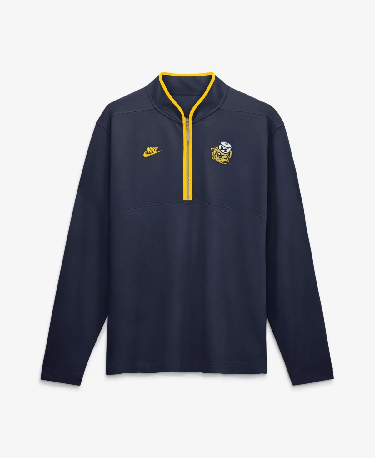Michigan Wolverines Victory Dri-Fit Half-Zip Pullover by Nike