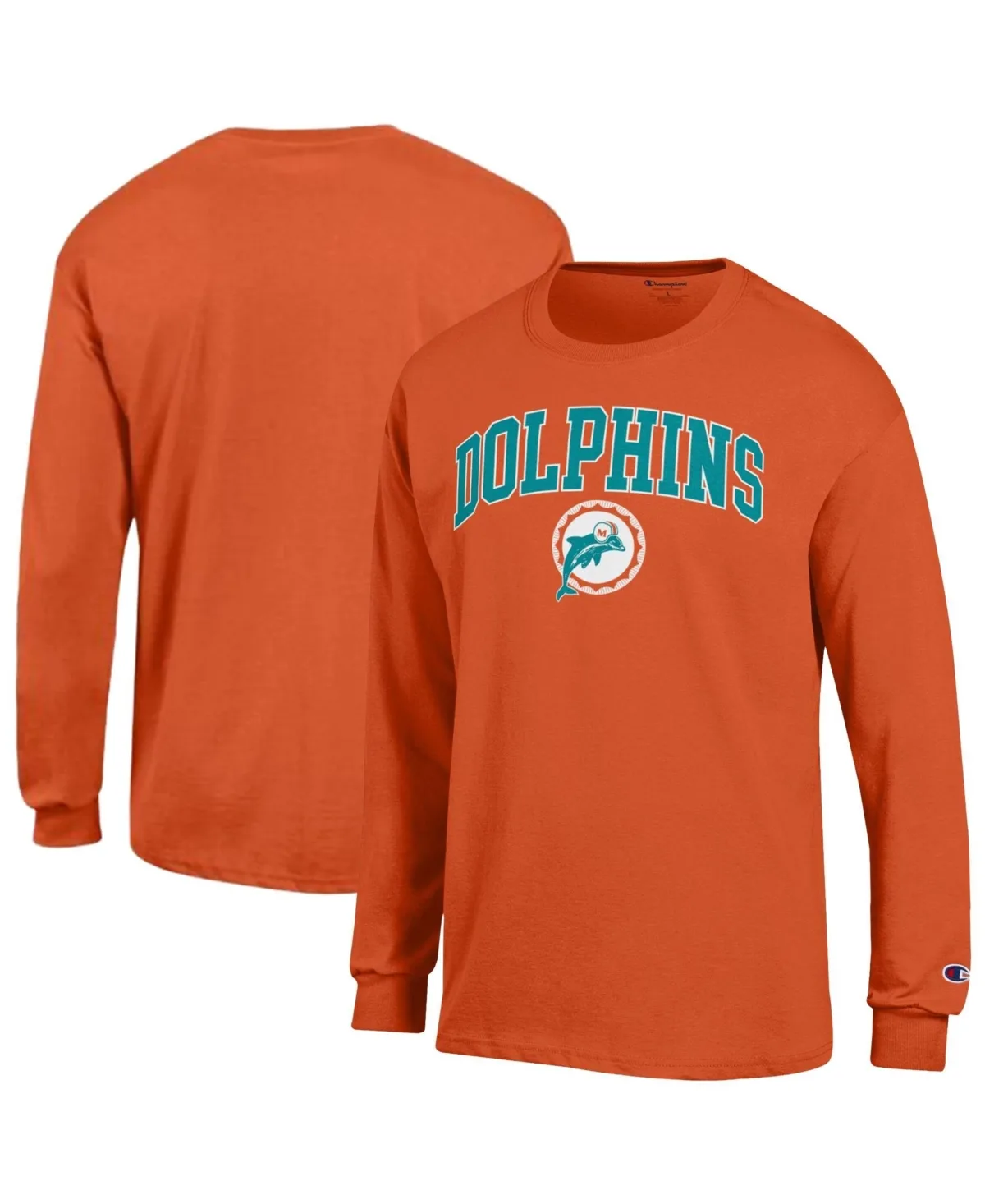 Long Sleeve Screen-Print T-Shirt by Champion