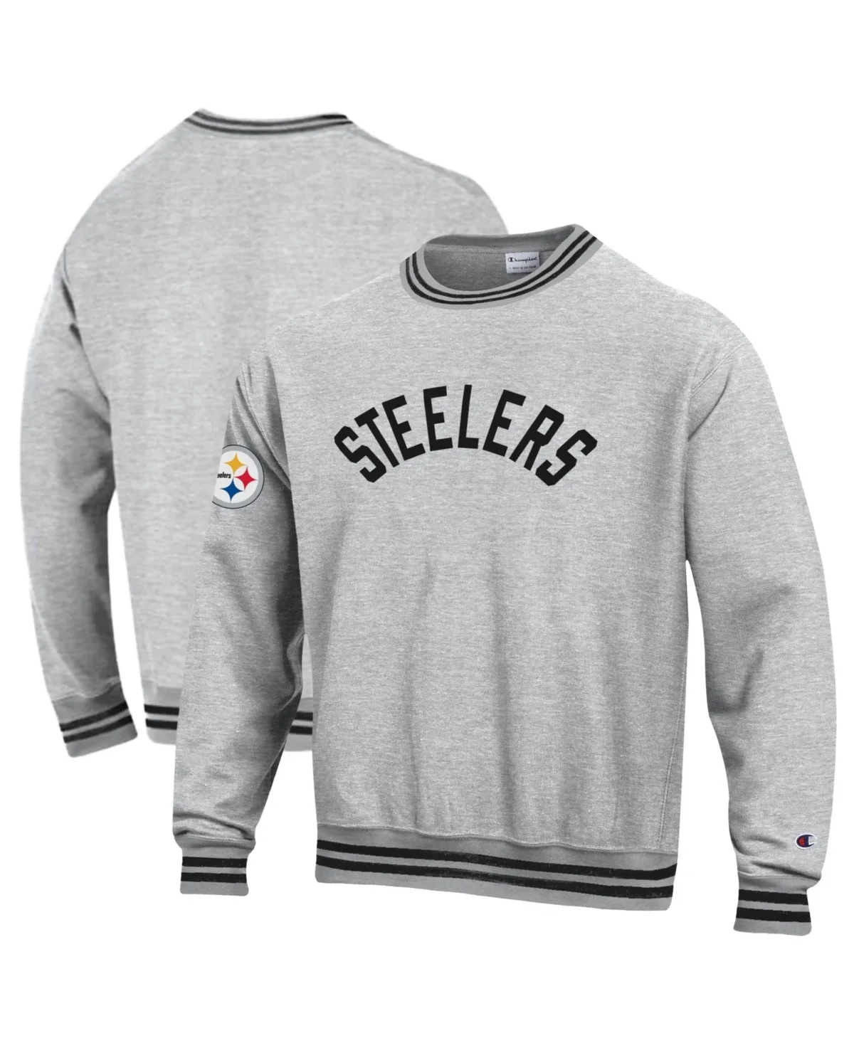 Pittsburgh Steelers Reverse Weave Heavyweight Crewneck Sweatshirt by Champion