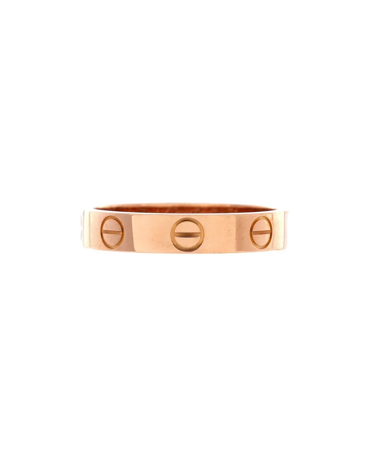 Pre-Owned Love Wedding Band in 18K Rose Gold by Cartier's