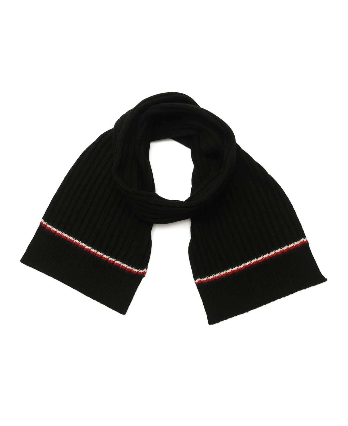 Rib Global Stripe Wrap Scarf by Tommy Hilfiger
