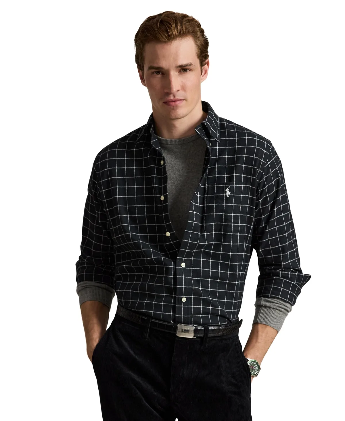 Classic-Fit Button-Down Long-Sleeve Shirt by Polo Ralph Lauren