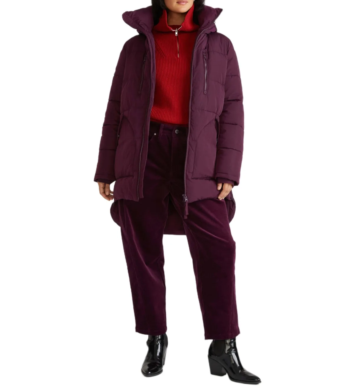 Matterhorn Mid Hooded Puffer by Universal Standard