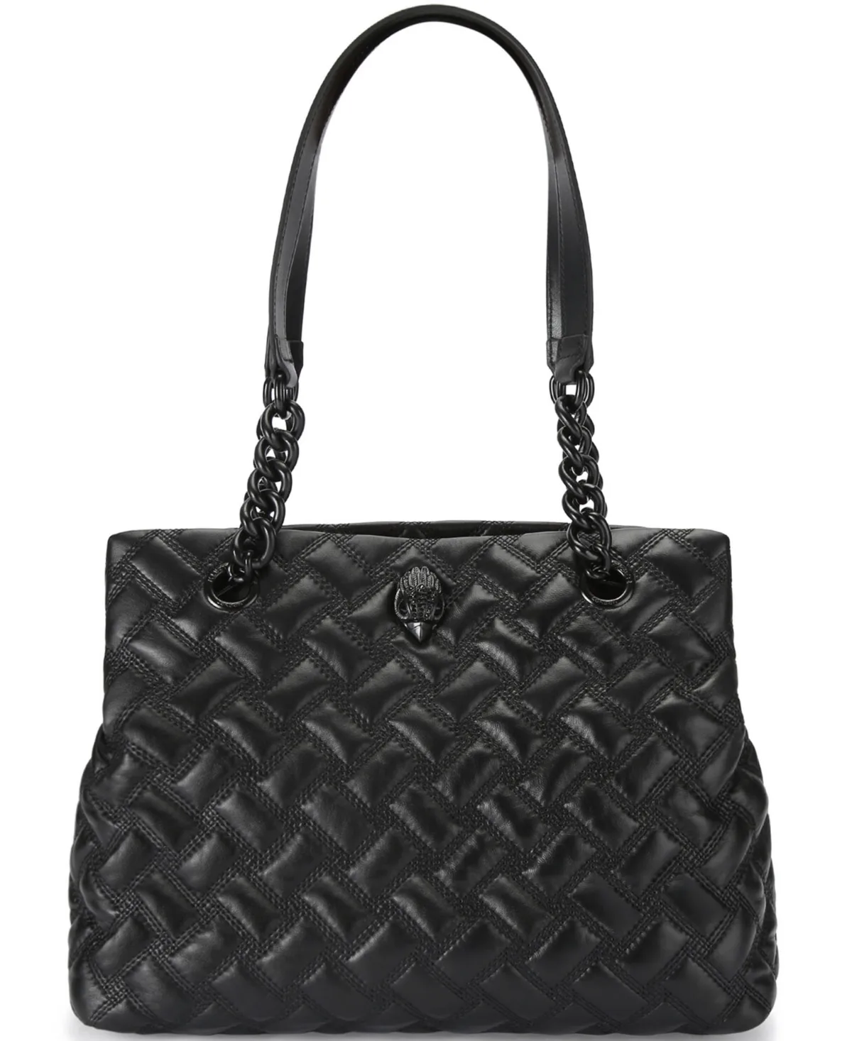 Kensington Drench Quilted Medium Tote Handbag by Kurt Geiger