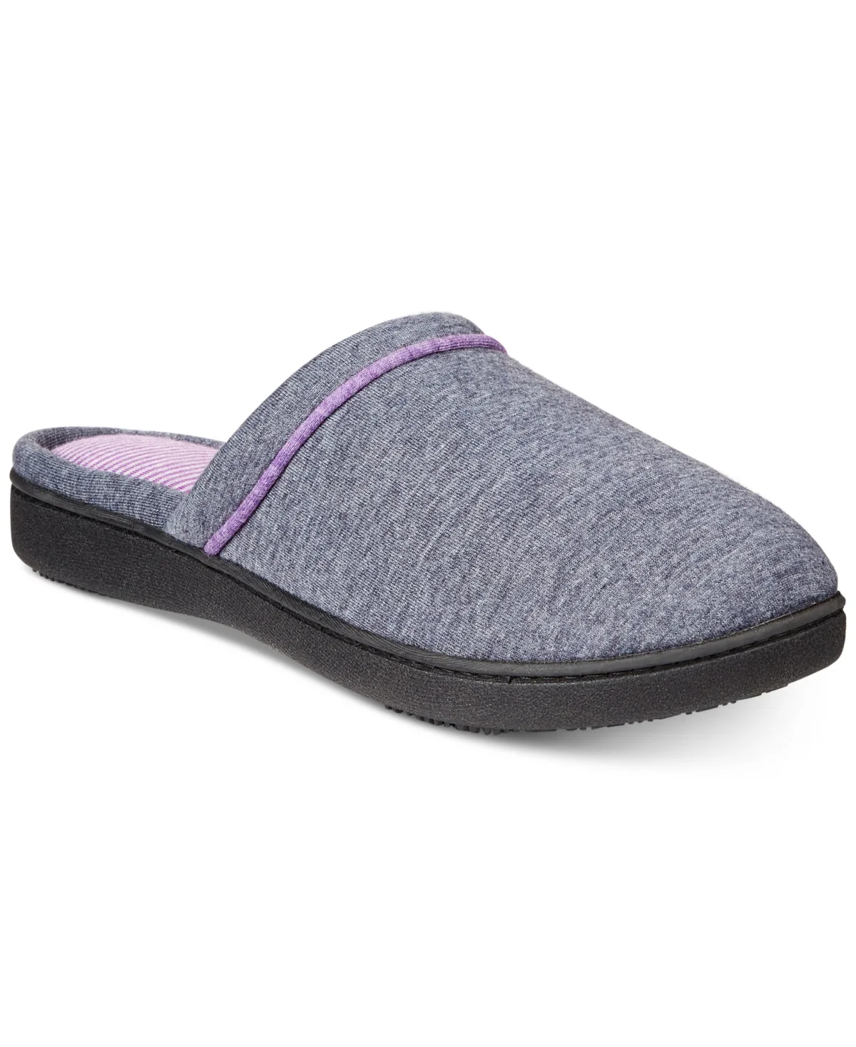 Nicole Jersey Memory-Foam Slippers by Isotoner Signature