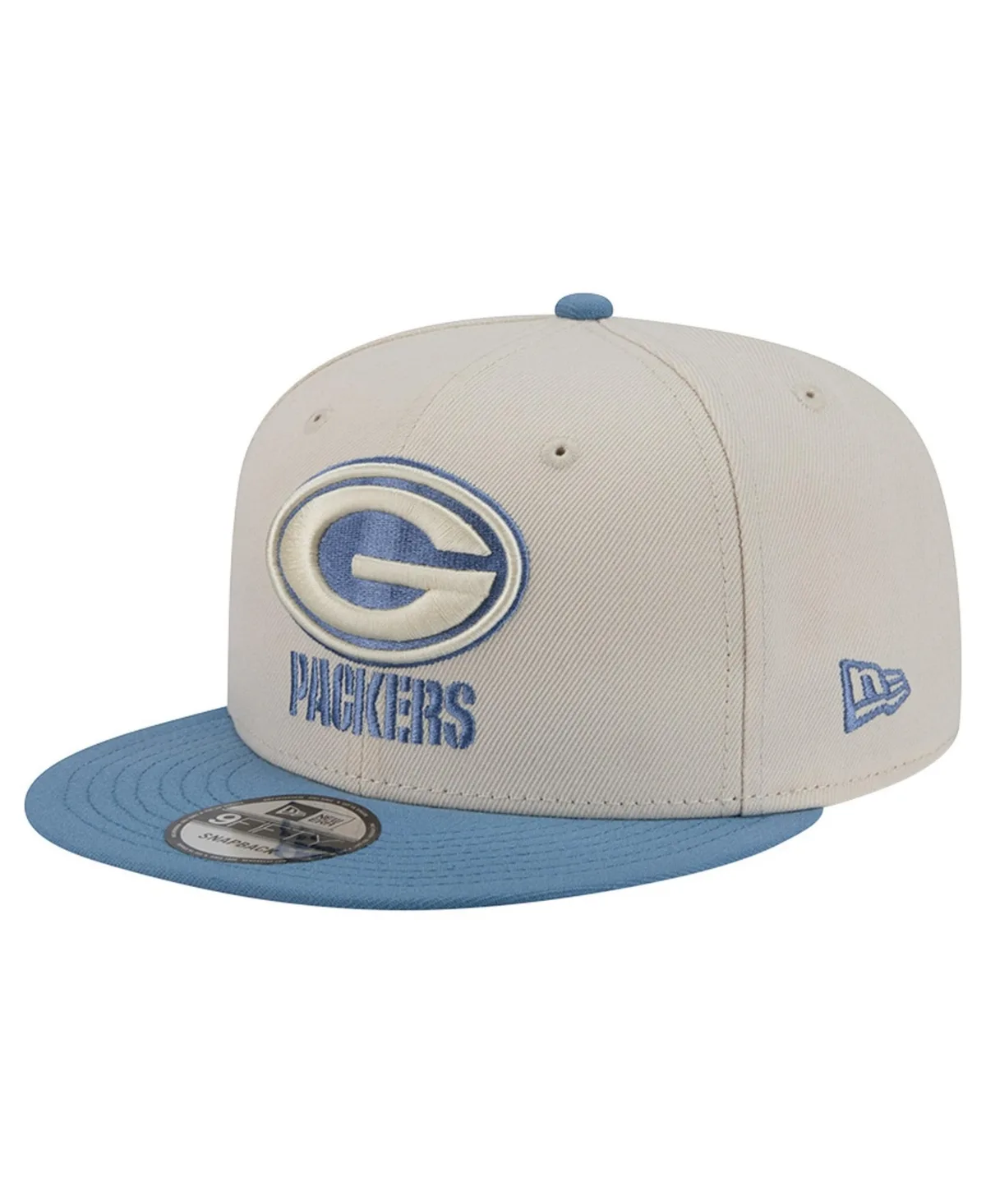 Green Bay Packers Color Pack Two-Tone 9FIFTY Snapback Hat by New Era