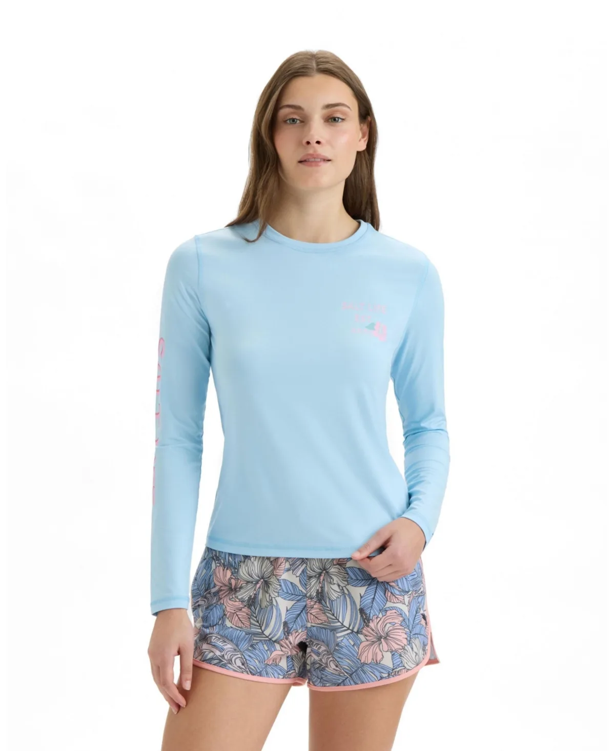 Keep Surfing Performance Long Sleeve Tee by Salt Life