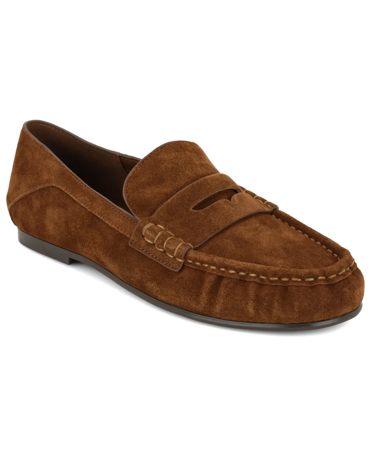 Rasco Suede Slip-On Penny Loafers