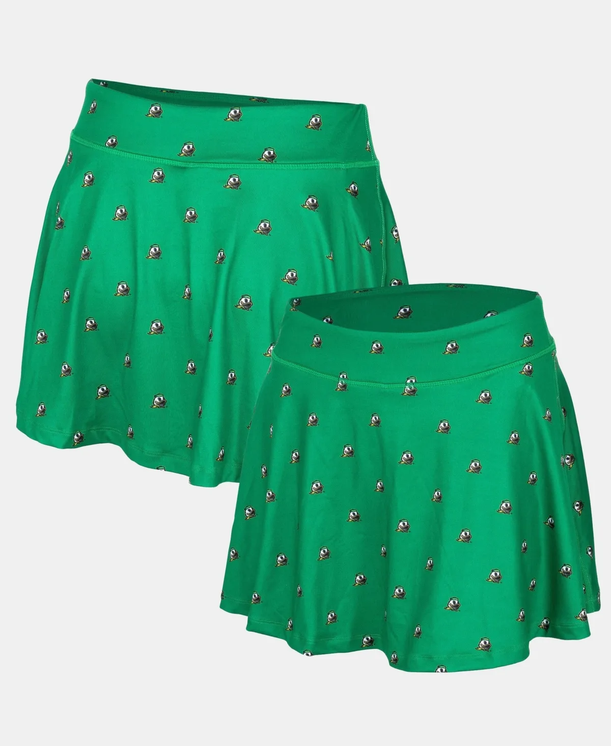 Oregon Ducks Allover-Print Flowy Skort by Zoozatz