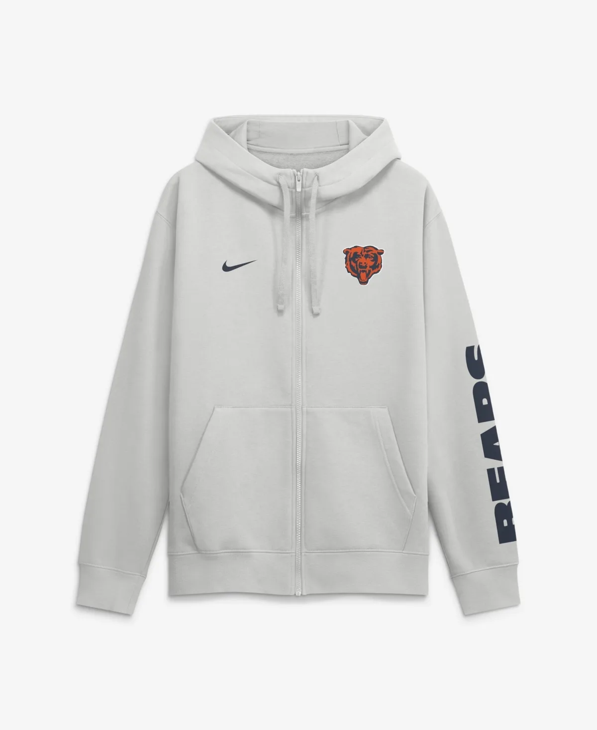 Chicago Bears Cool Down Club Full-Zip Hoodie by Nike