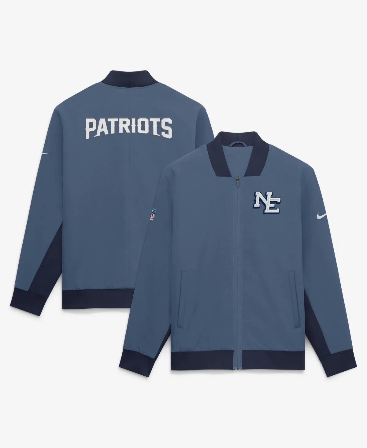 New England Patriots Rivalries Collection Sideline Bomber Jacket by Nike