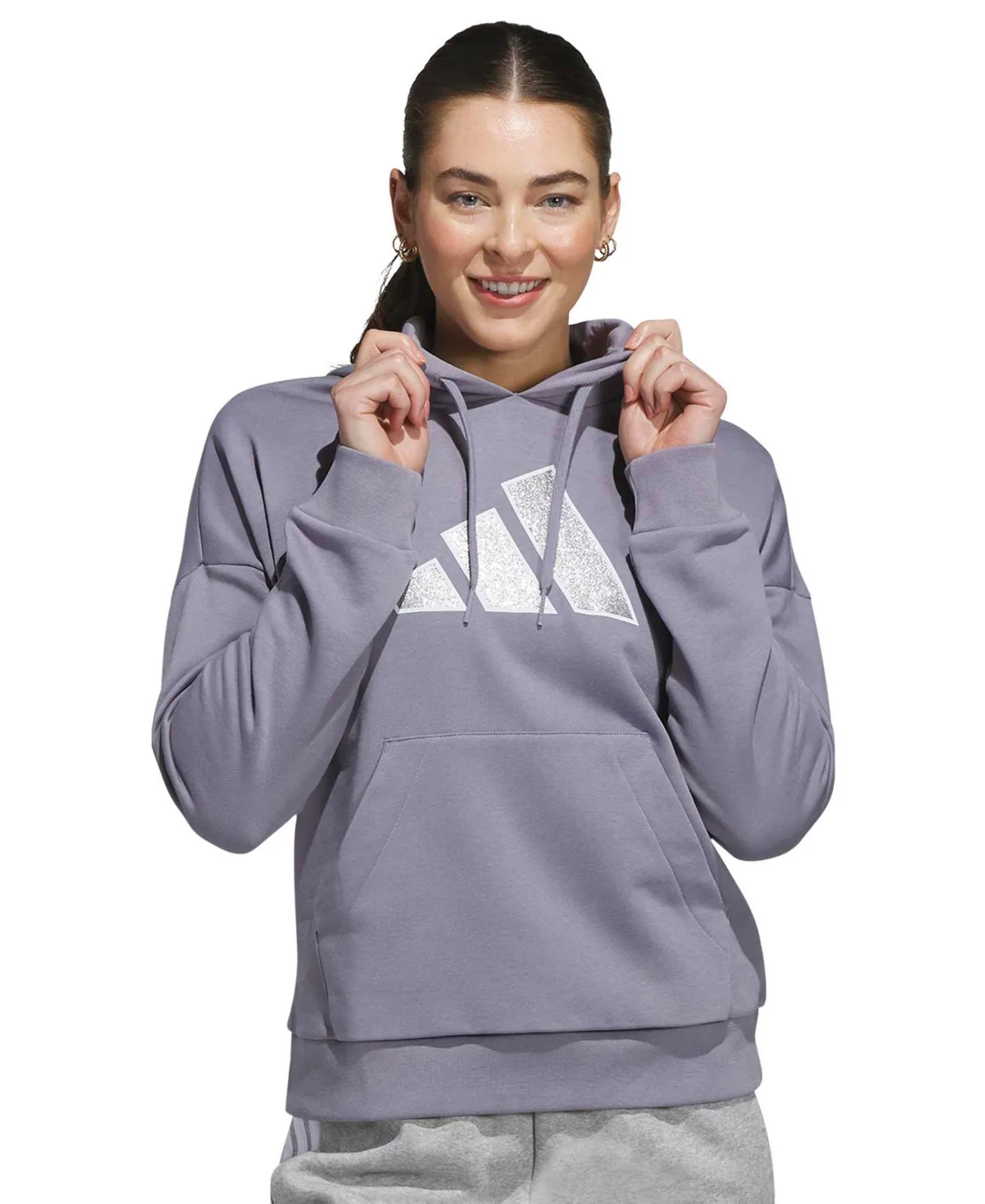 Long-Sleeve Graphic Hooded Sweatshirt by adidas