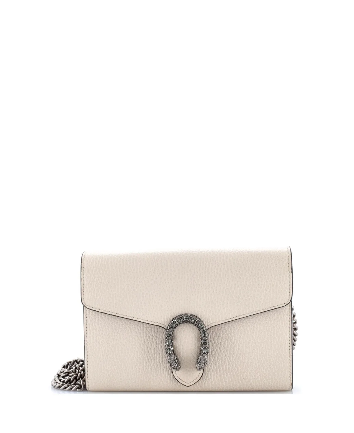 Pre-Owned Gucci Small Dionysus Chain Wallet Leather with Embellished Detail by Gucci
